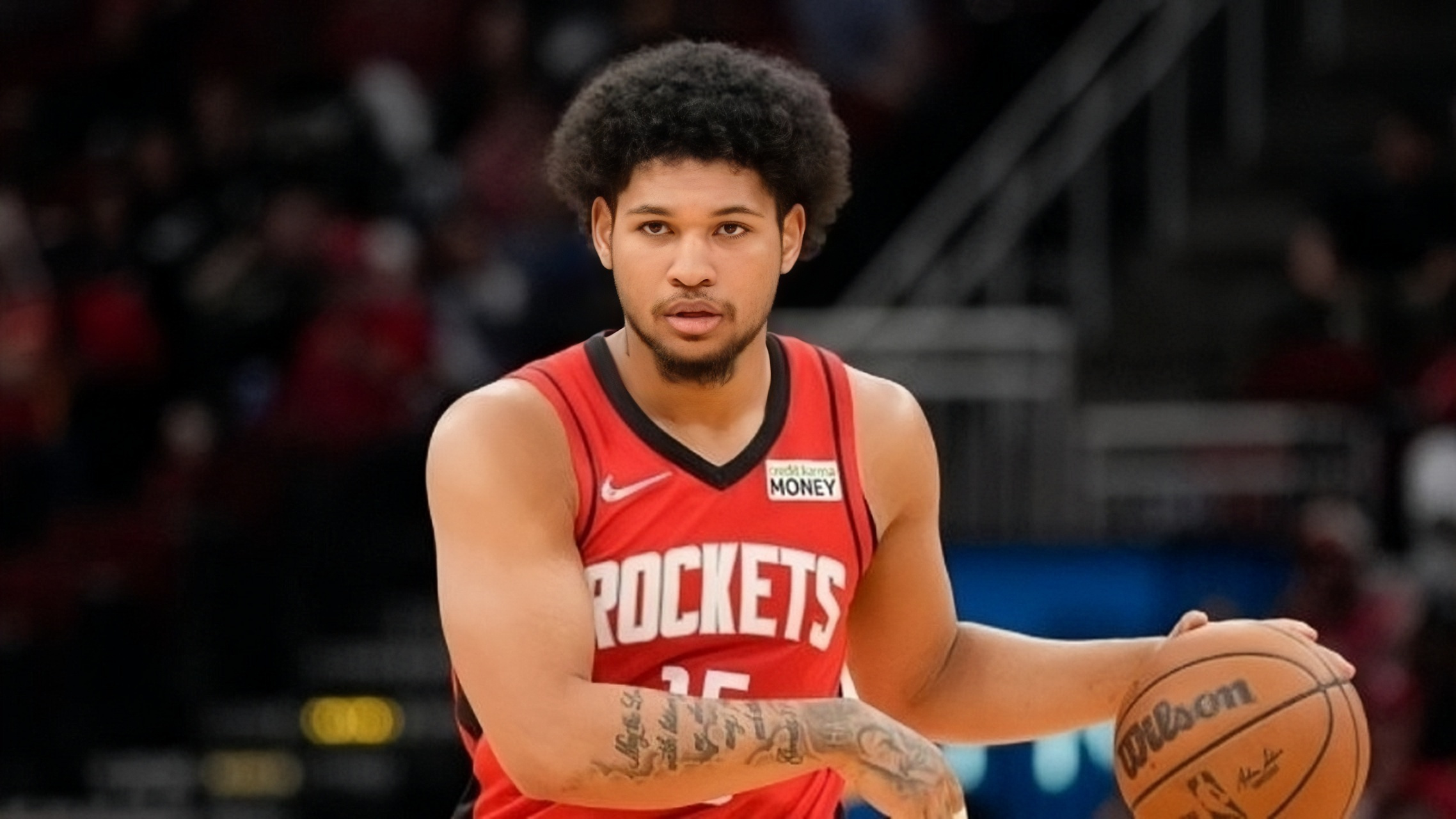 尼克斯22-23赛季在火箭出战57次,场均16分钟拿到4.0分1.7篮板2.