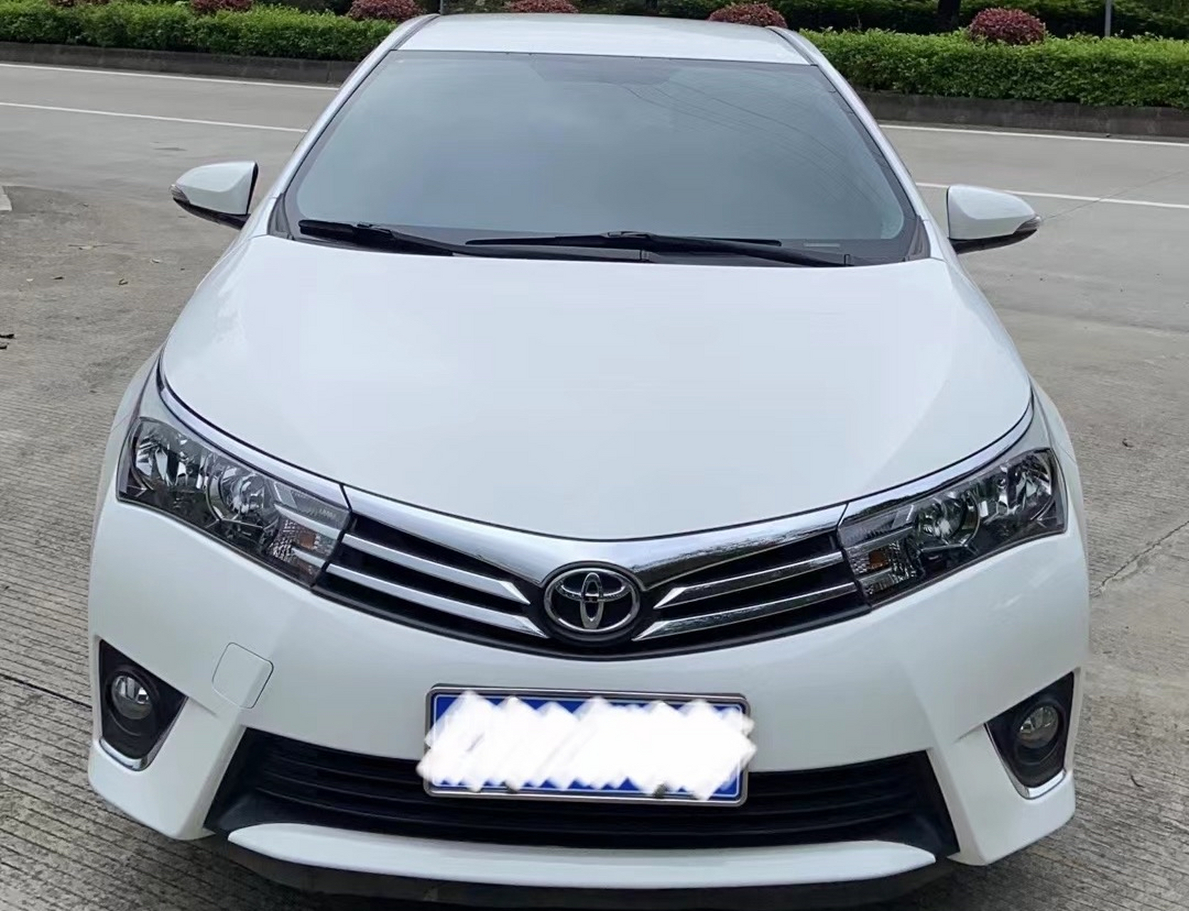 少有白外黑内,准2016年上牌,一汽丰田卡罗拉1.