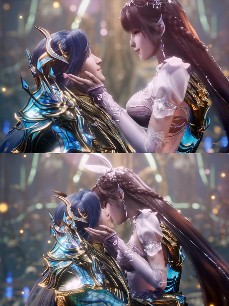 没看到炸环,没有看到毒斗罗放毒淹城,没有看到唐三被比比东掏心后海神