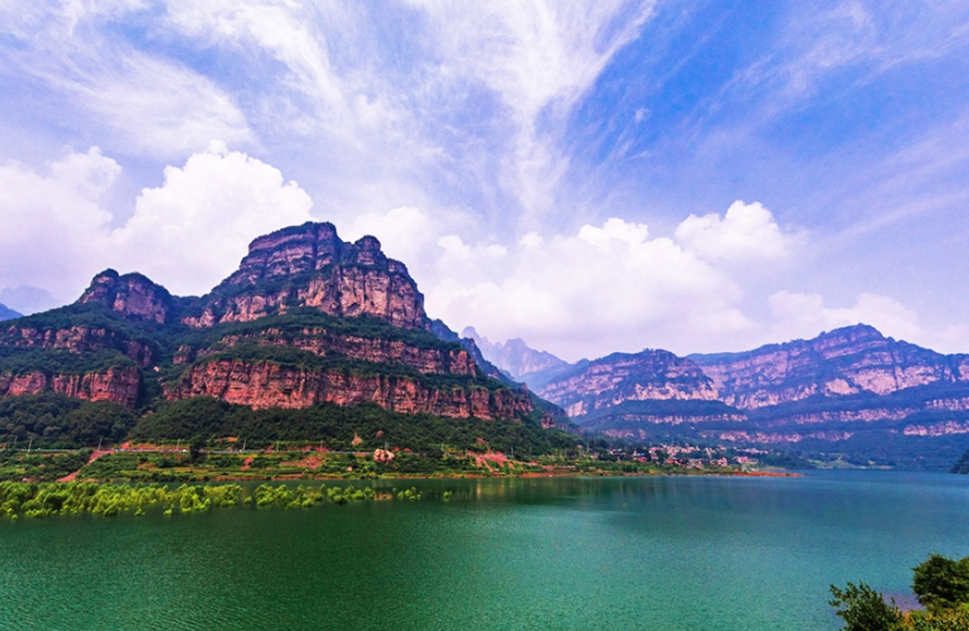 林州石板岩镇有这样一个风景优美的古村落西乡坪村,是周末不错的好