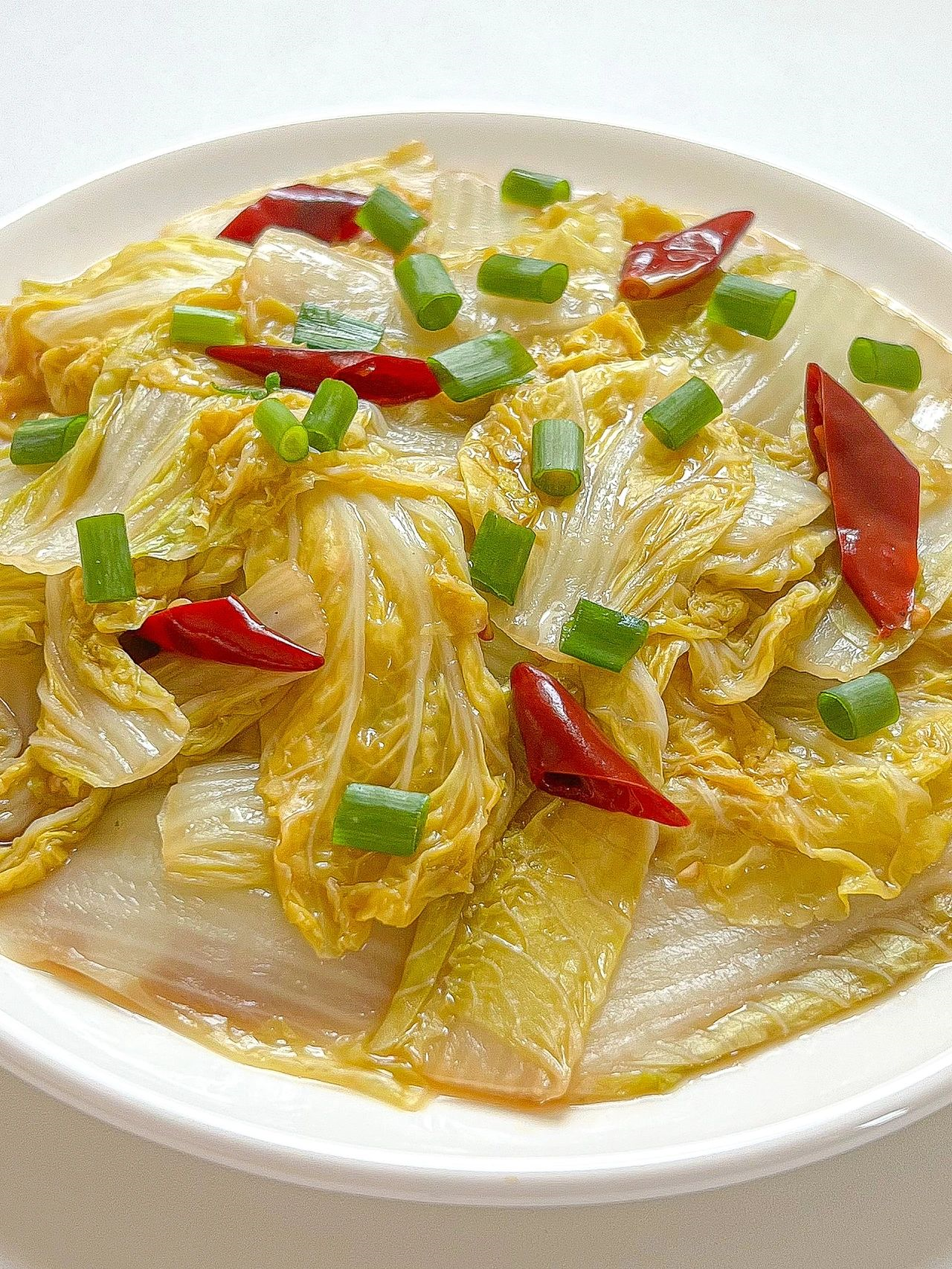 醋溜娃娃菜酸辣过瘾减脂餐