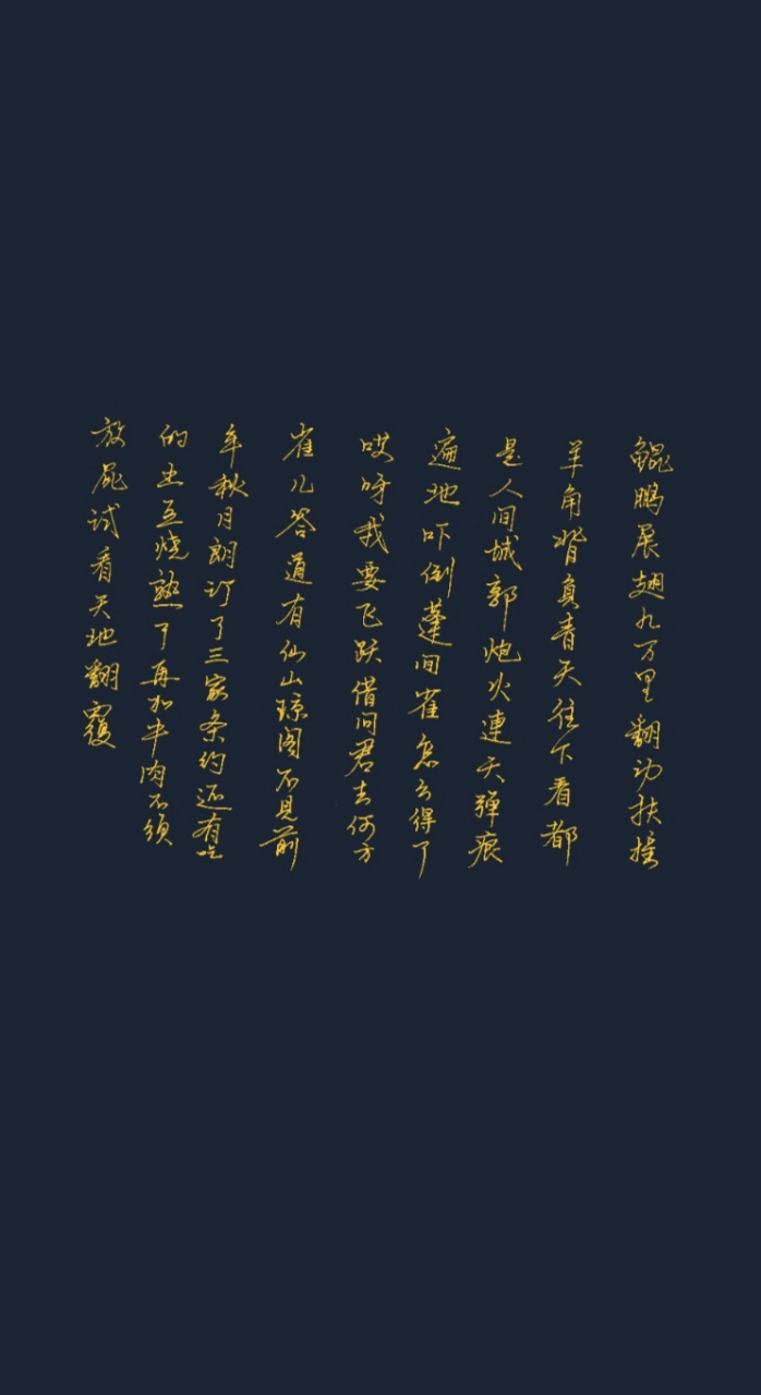 念奴娇-鸟儿问答,鲲鹏展翅,九万里