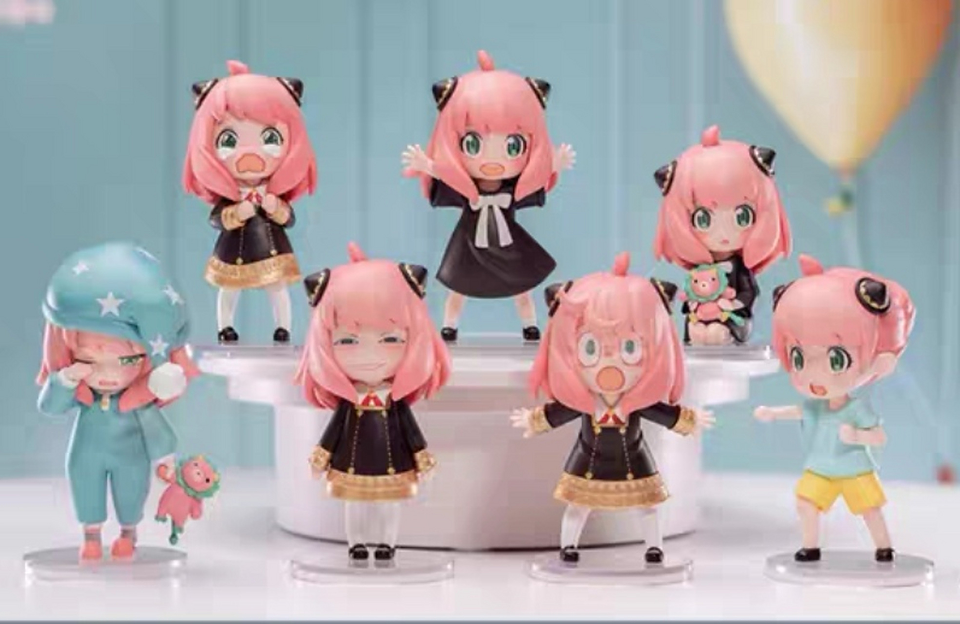 popmart泡泡玛特 共鸣 间谍过家家阿尼亚手办盲盒潮流玩具!