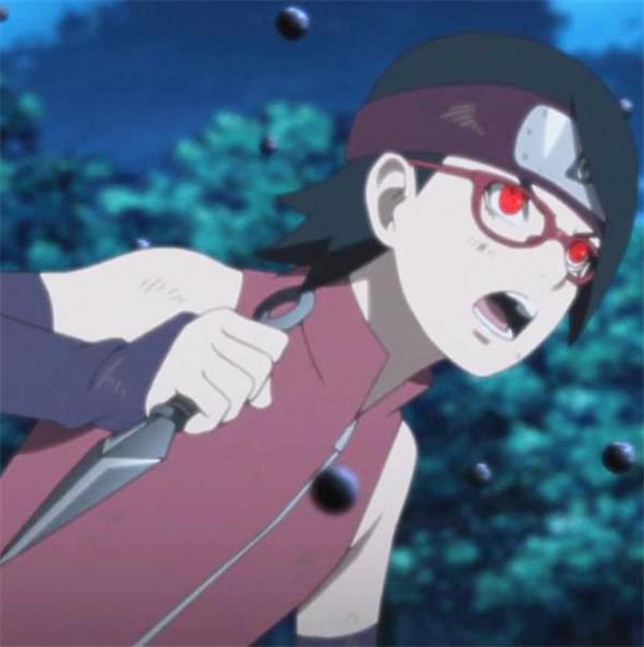 博人传面面观#  在佐助给予的严酷训练中,佐良娜进展飞快.