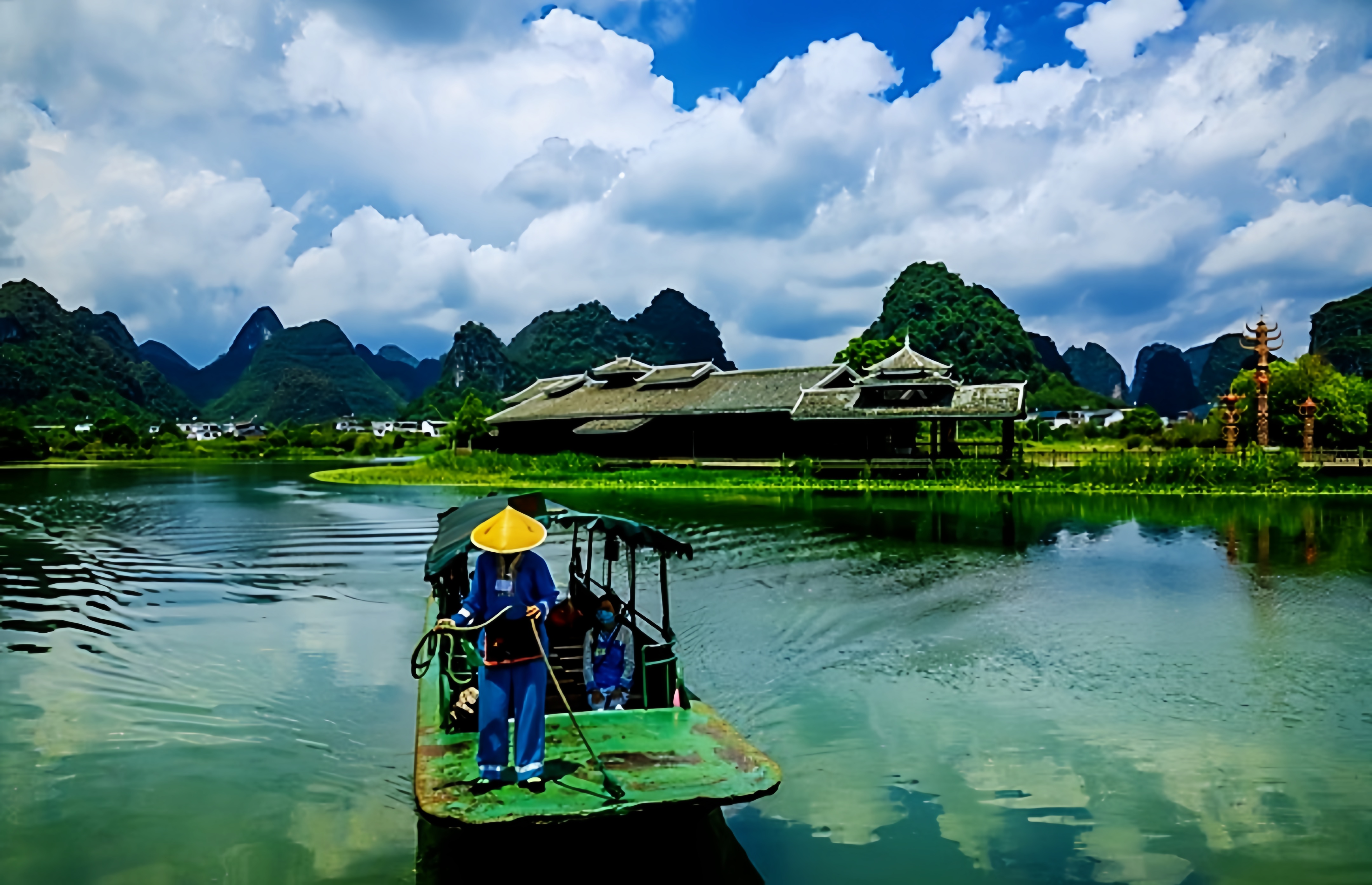 桂林山水甲天下,阳朔山水甲桂林