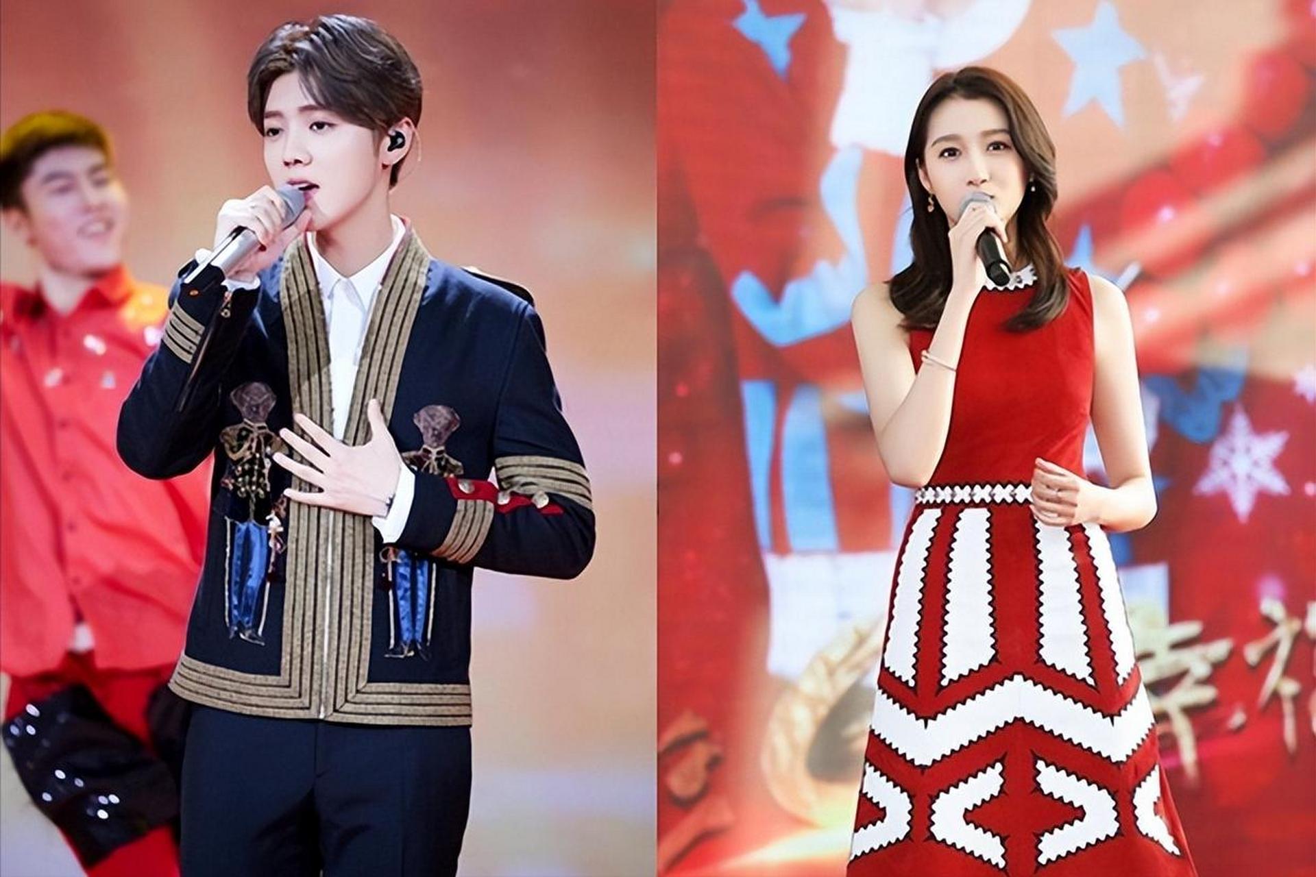 7月11日,鹿晗晒出了关晓彤cp粉关晓彤在鹿晗演唱会上表演的视频.