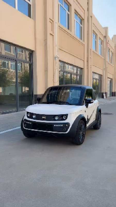 森地嘟嘟车电动四轮汽车家用电动代步车-度小视