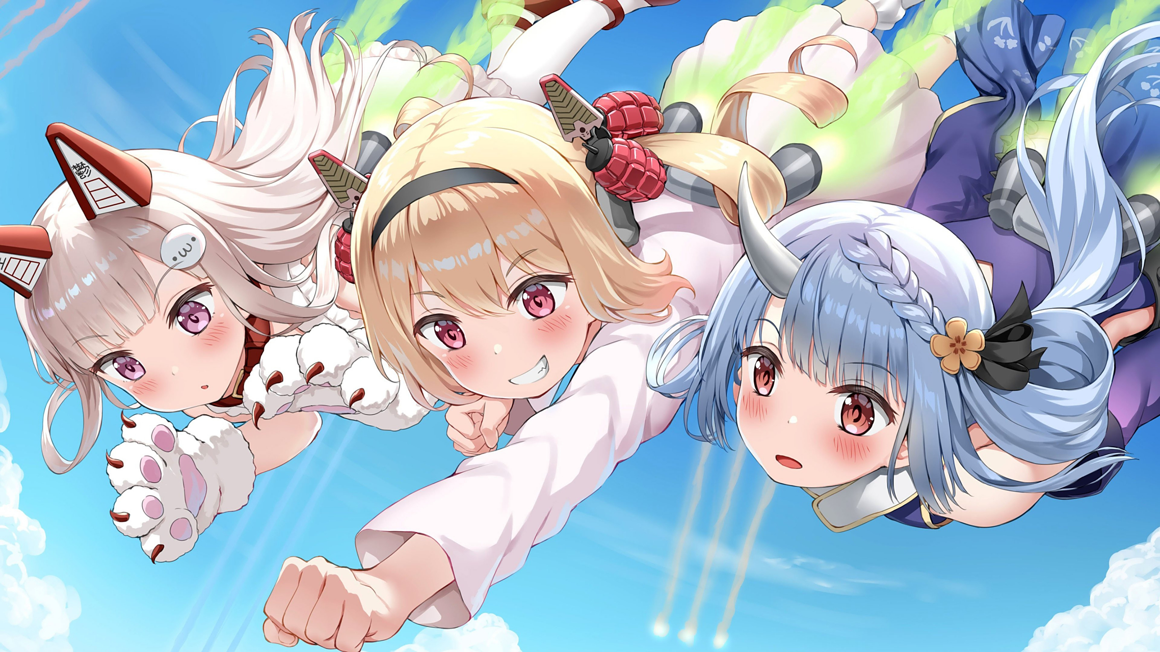 每日壁纸 约定一下,今年你有我,明年我有你#二次元美图# #动漫壁纸