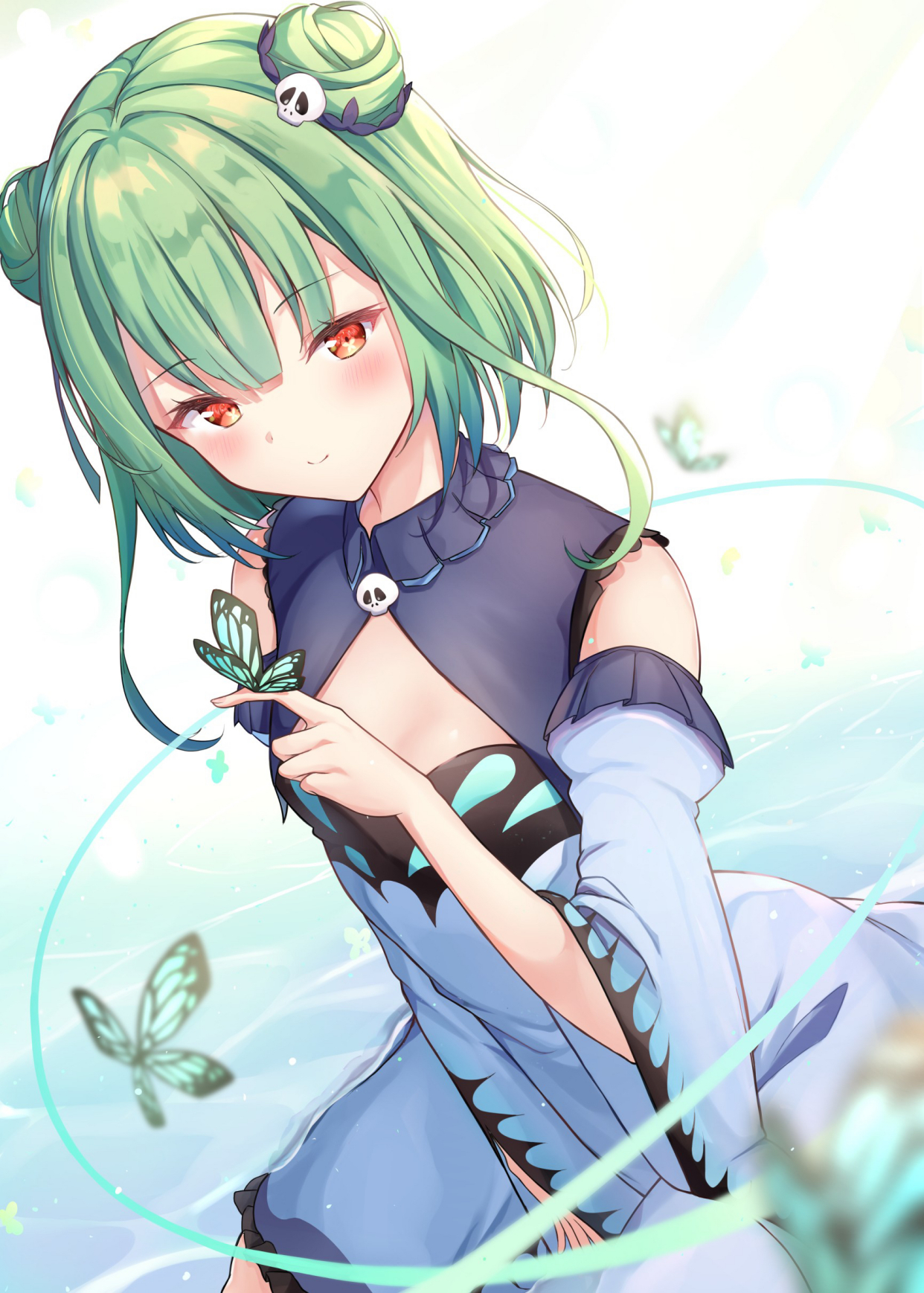 润羽露西娅插画欣赏,是可爱的猫耳