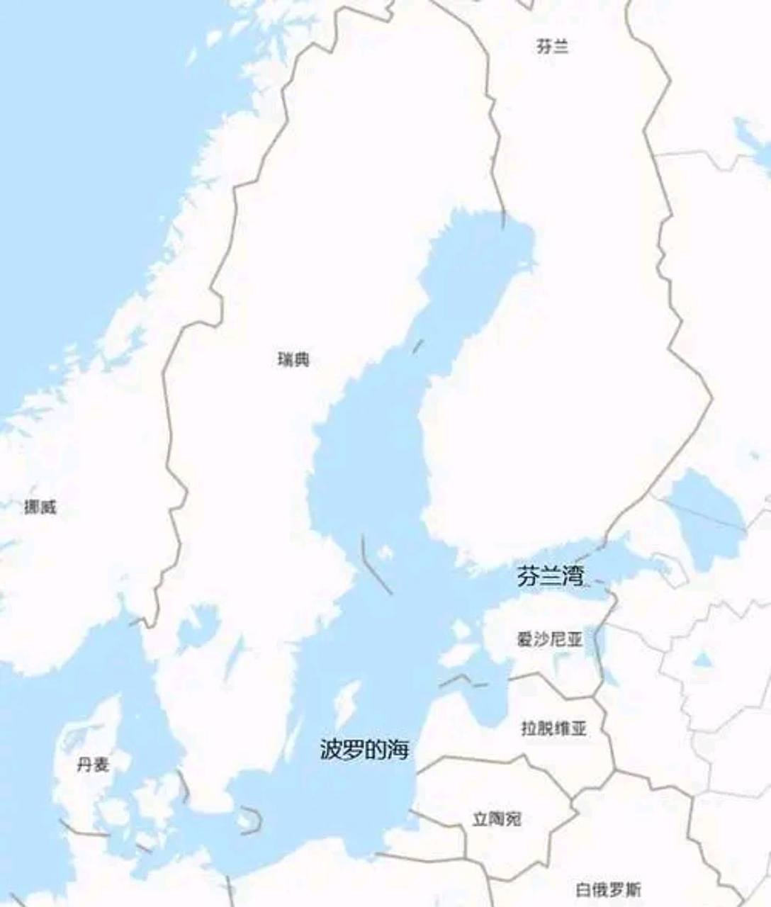 波罗的海差不多成为北约的内海