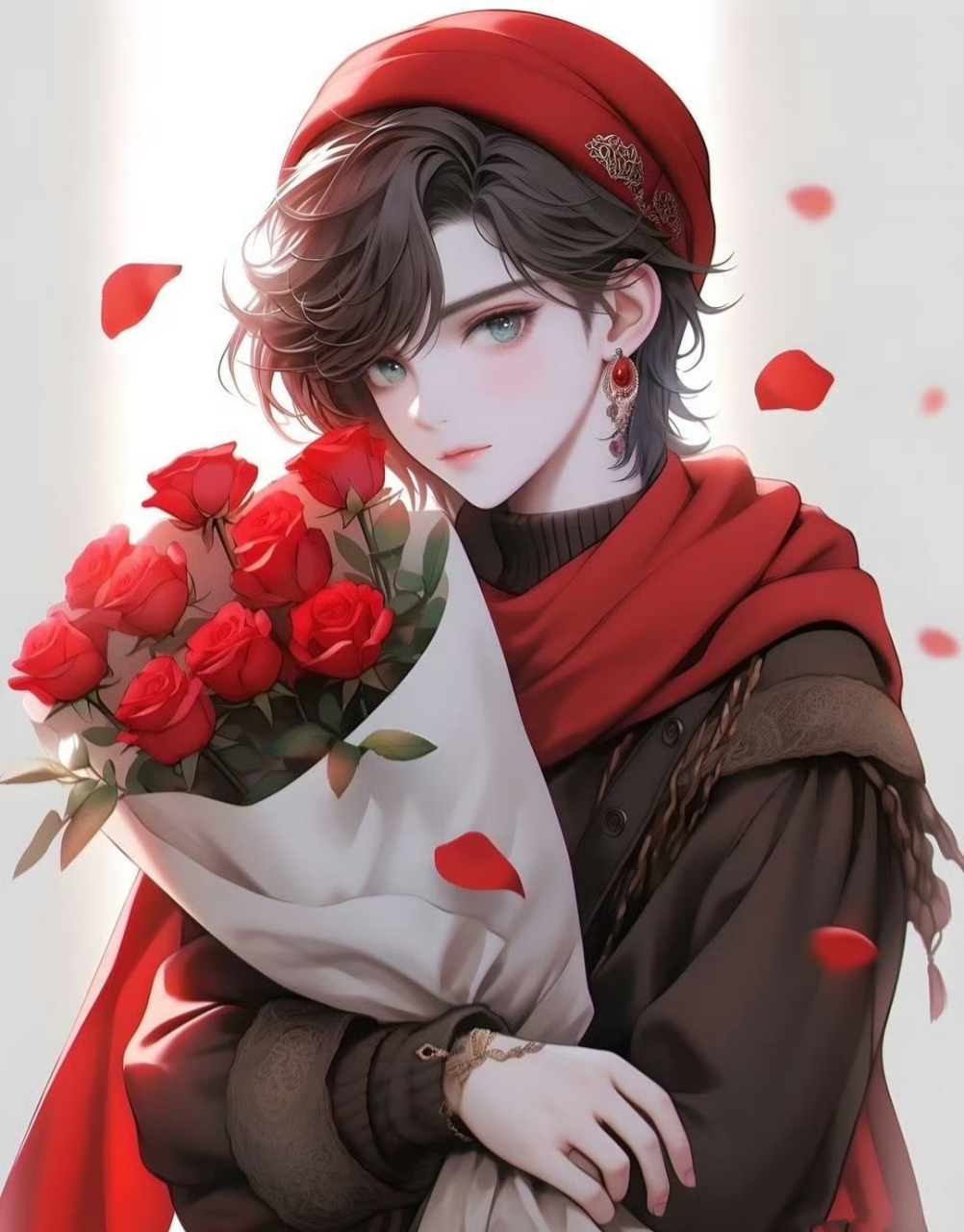 温馨捧花情侣/闺蜜 头像