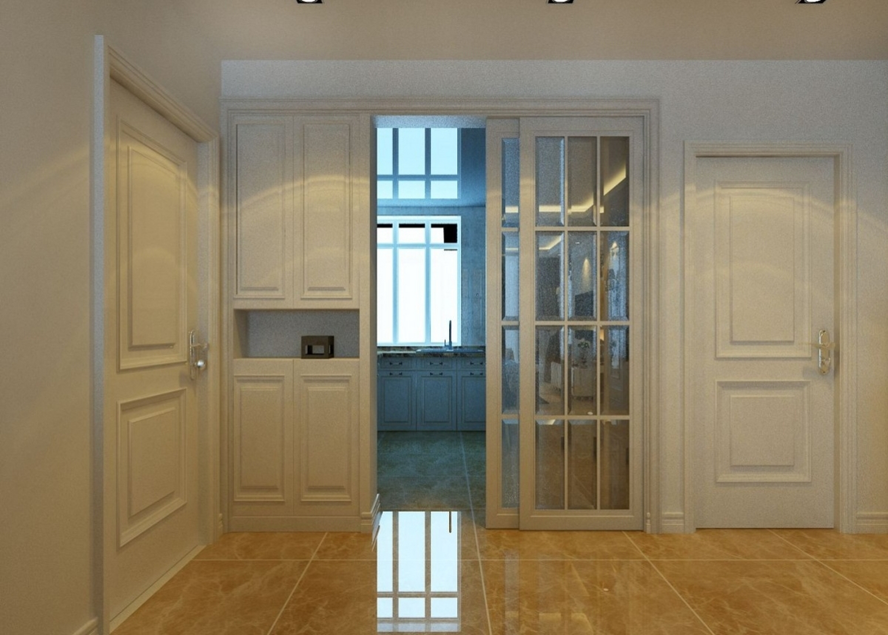 家居风水# 如何化解大门正对厨房的风水问题?