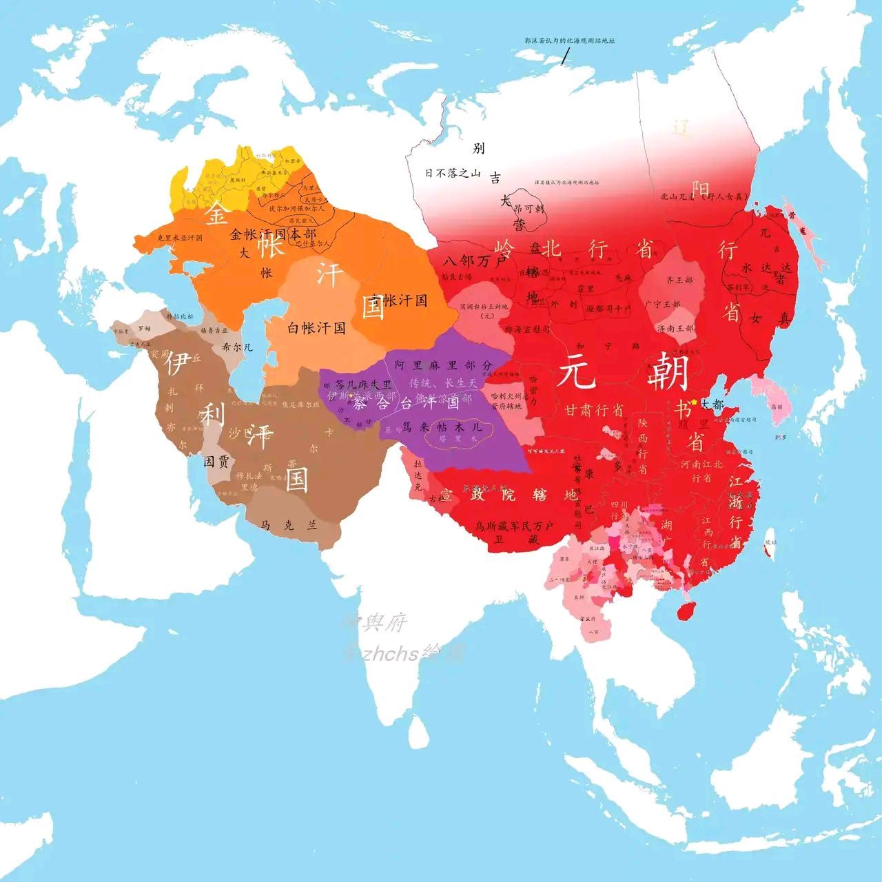 蒙古统一欧洲图片