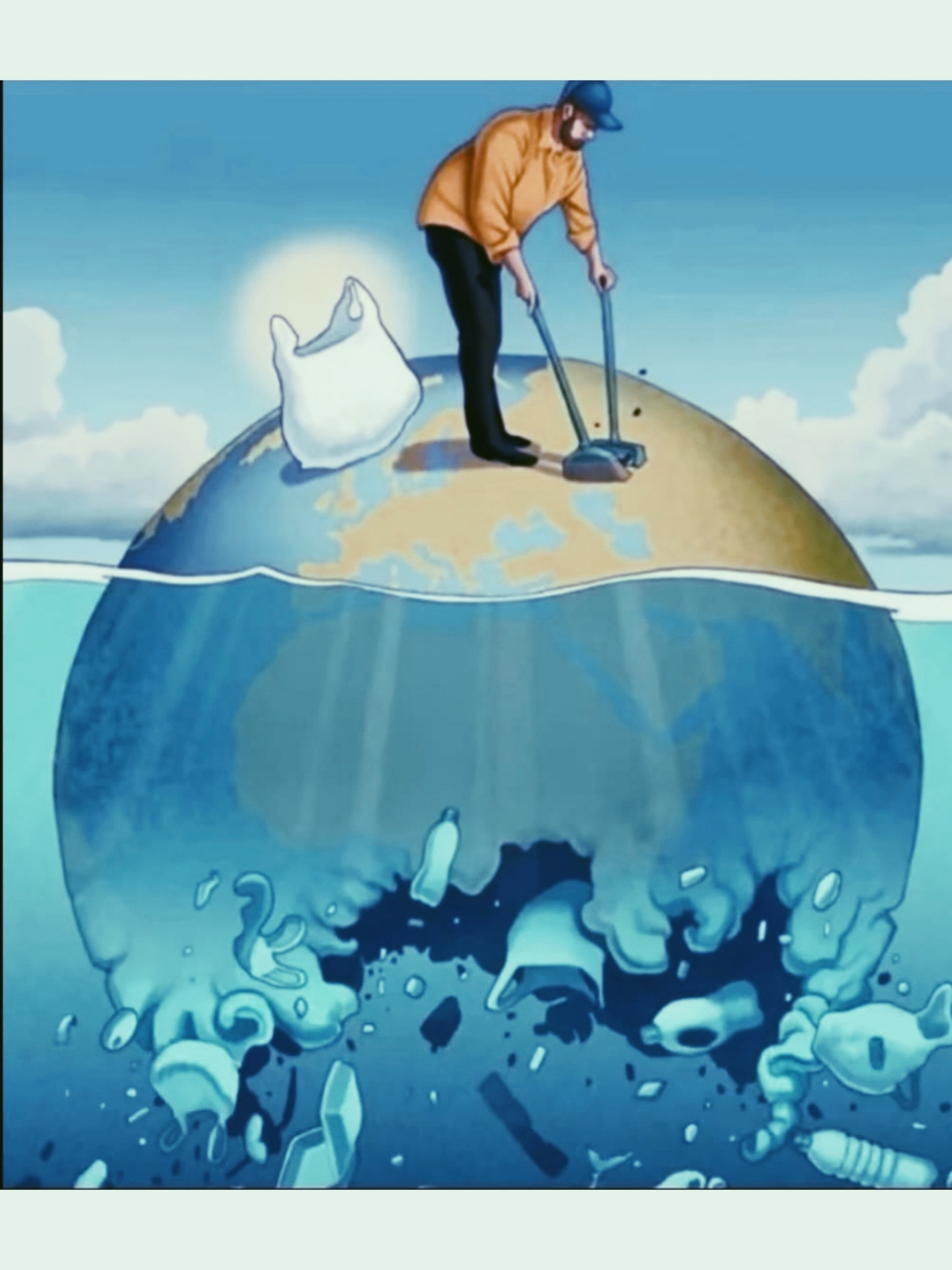 讽刺人性的图片