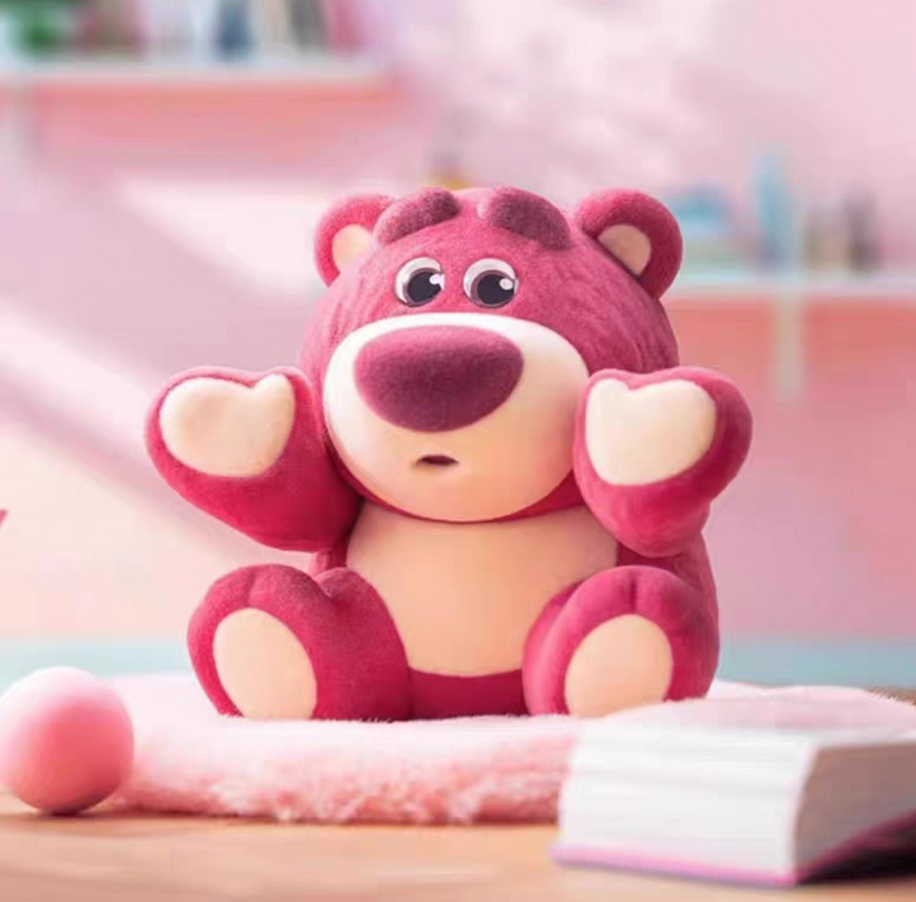 迪士尼玩具总动员系列草莓熊 its me盲盒潮玩手办周边收藏#手办