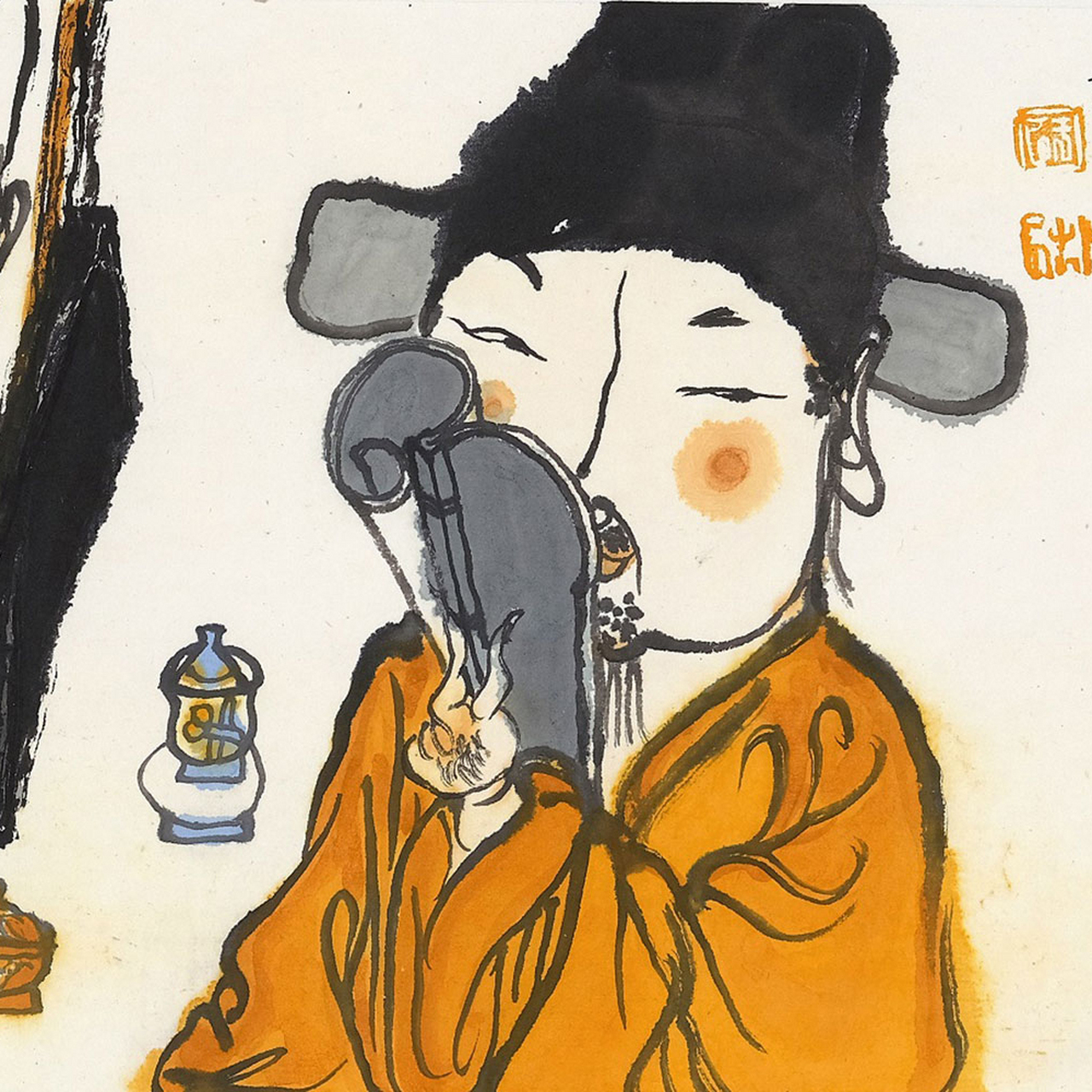 于明·永遇乐 17cmx68cm-纸本水墨  #私享艺术#  · 艺术家 67以