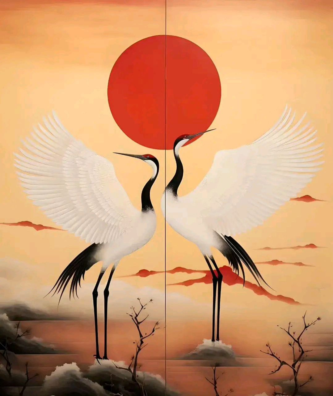 美图分享～遇见仙鹤,好运连连 象征着长寿平安吉祥