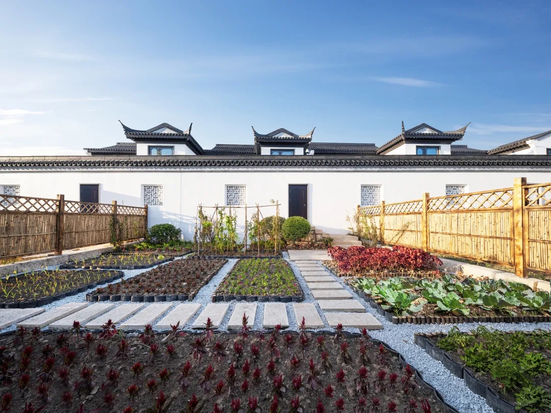 杭州附近不限购177m中式山水合院实用400m赠送花园100m赠送菜地100
