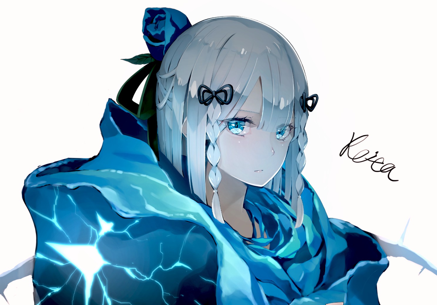 动漫壁纸 由画师所绘制的少女们那千姿百态的双瞳,画师れいた