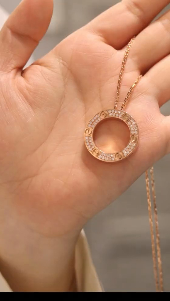 卡地亚大饼项链项链奢侈品