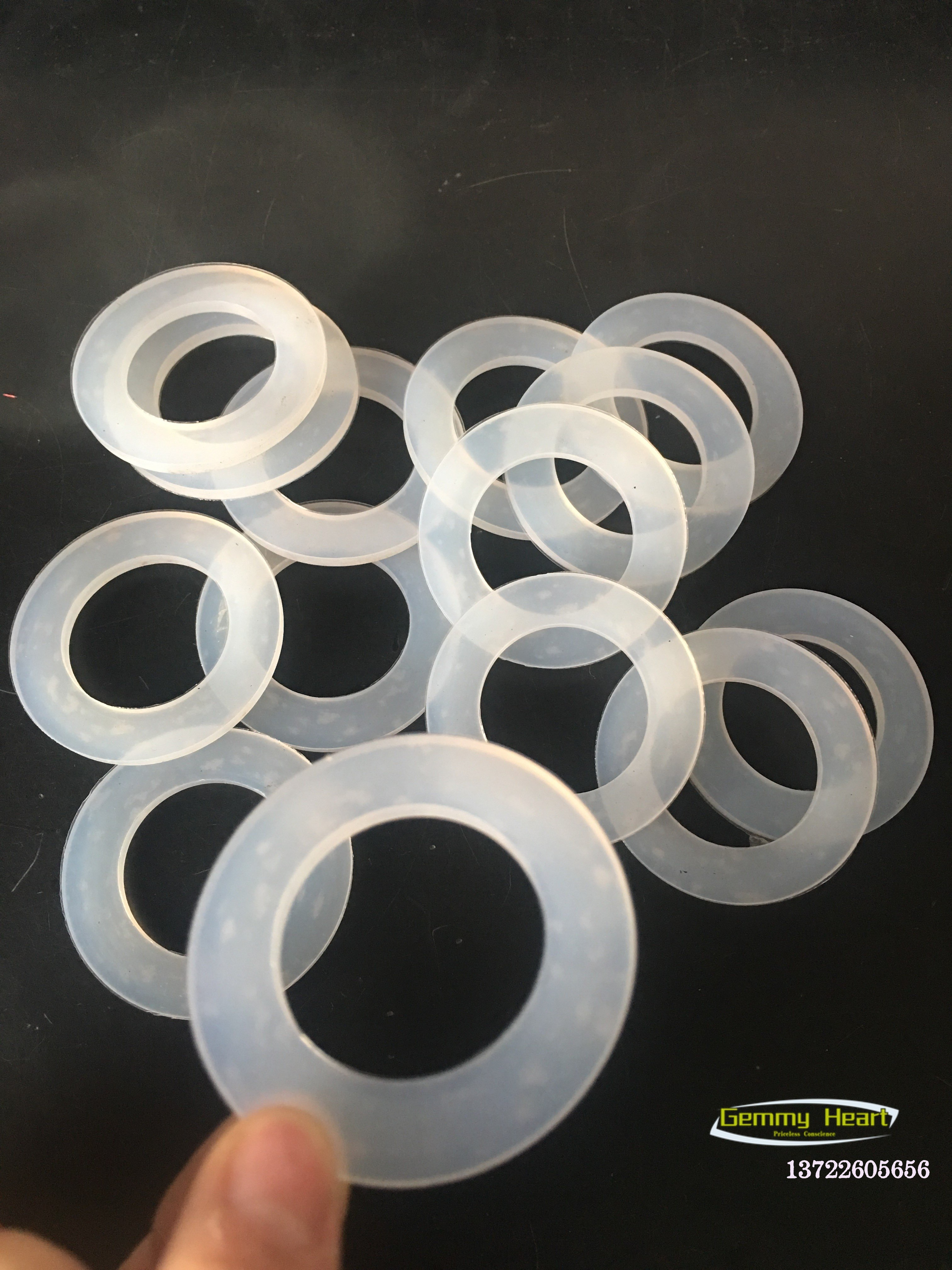 硅胶垫天然橡胶nr垫片氯丁橡胶cr丁氰橡胶耐高温软垫圈螺丝密封垫