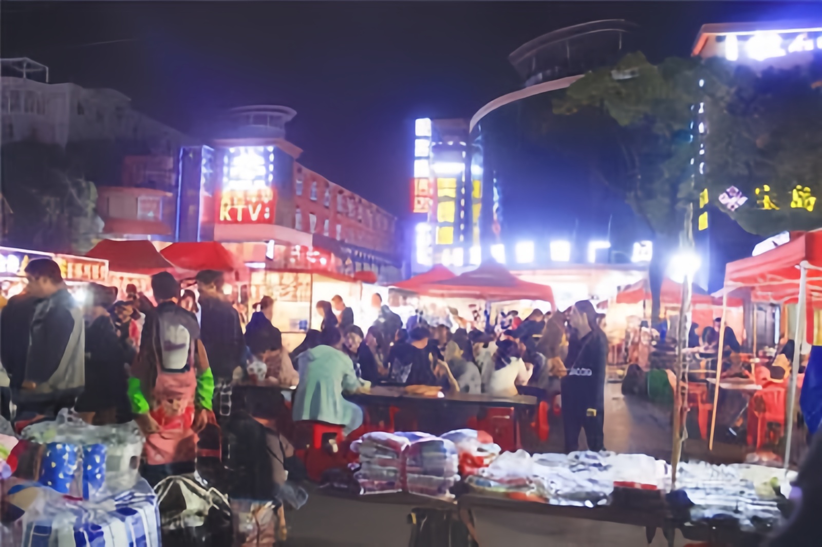 南昌紫荆夜市图片