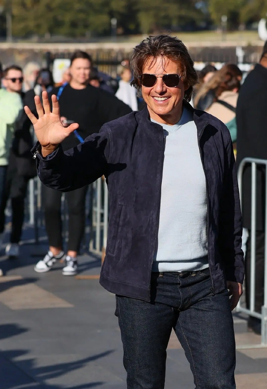 《谍中谍七:致命清算(上)》汤姆·克鲁斯映前的宣传花絮.#电影