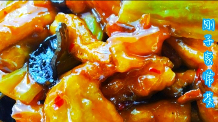 四川鱼香特色美食,大厨分享一道茄子的家常做法,酸甜微辣还下饭