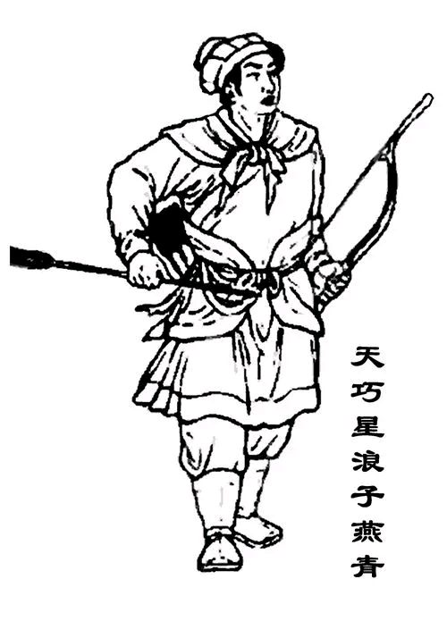 《水浒传》一百零八将天巧星浪子之燕青