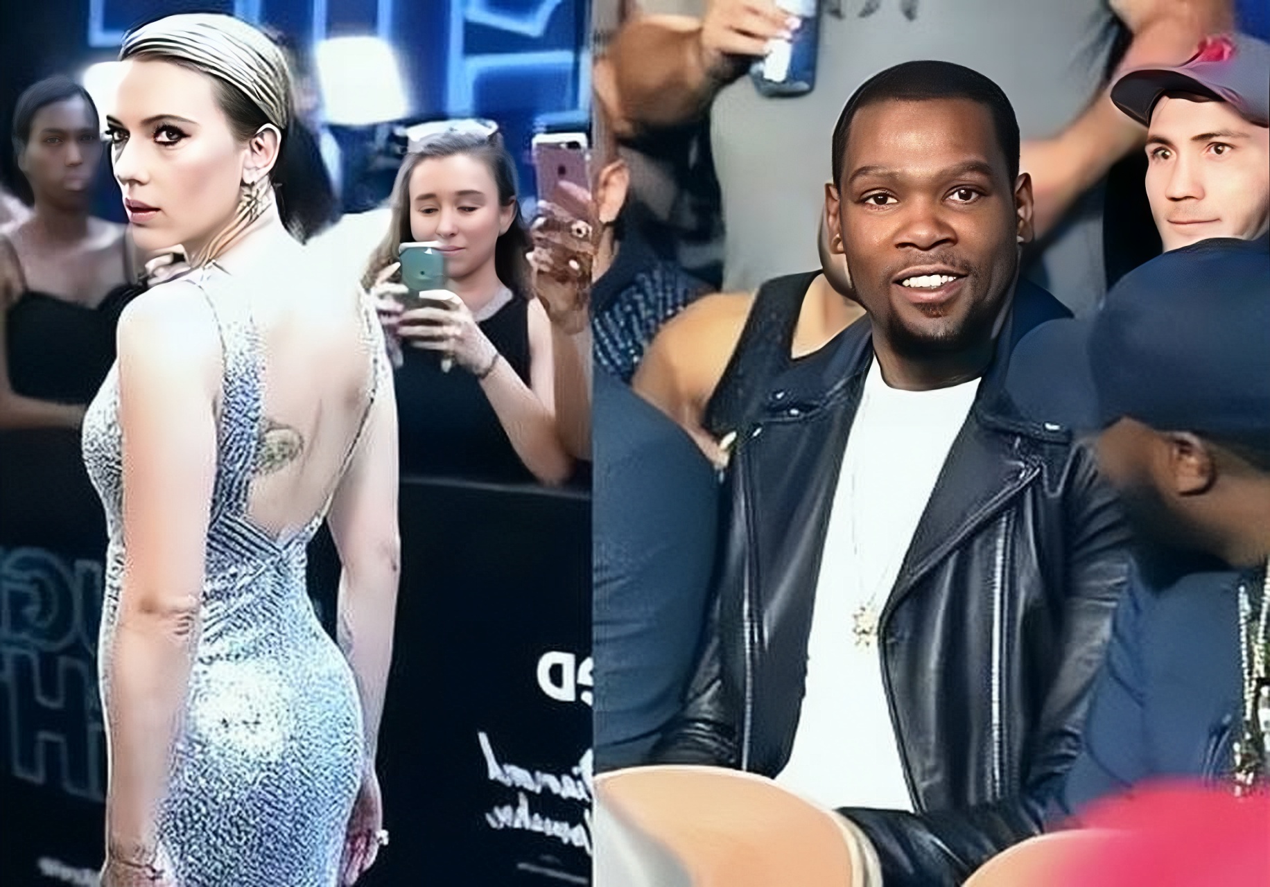 回顾 杜兰特喝不到斯嘉丽"洗澡水",新交女友遭曝光!