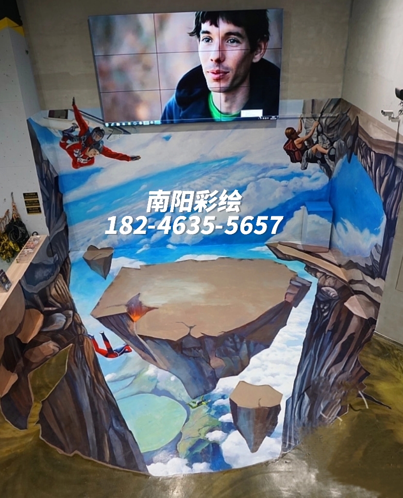 南阳墙绘/南阳浮雕彩绘/南阳大型手绘墙画/南阳墙体彩绘