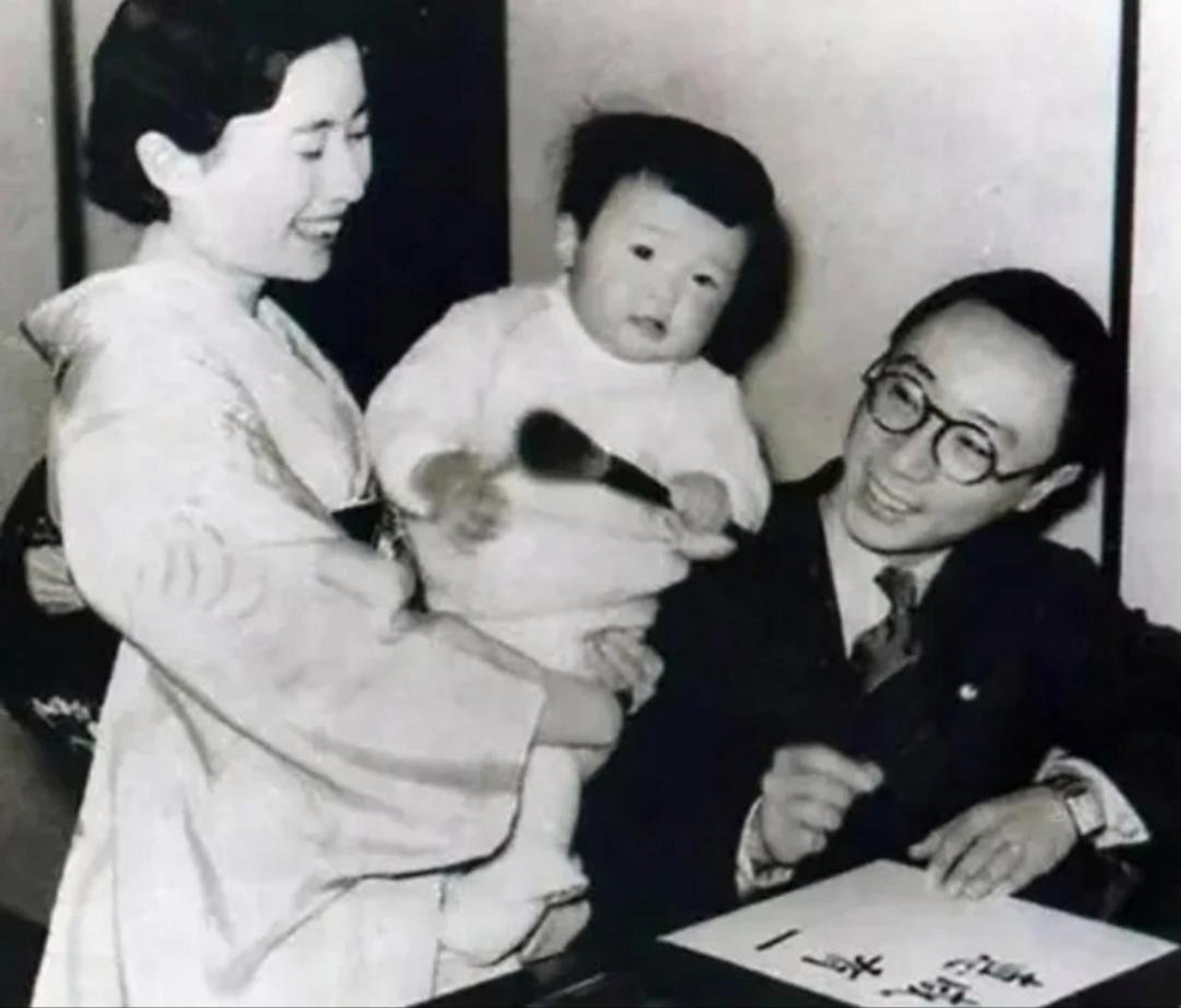 溥杰和日本妻子嵯峨浩