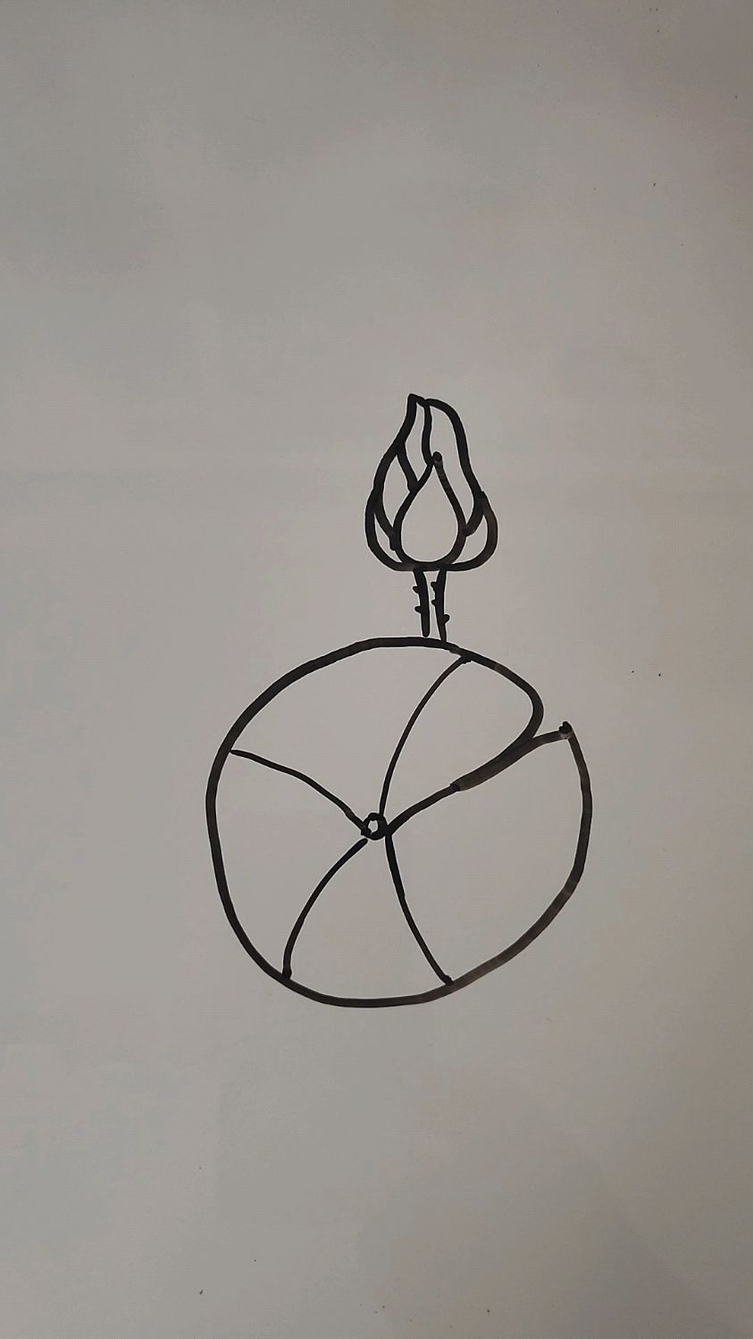 简笔画教程——小荷才露尖尖角