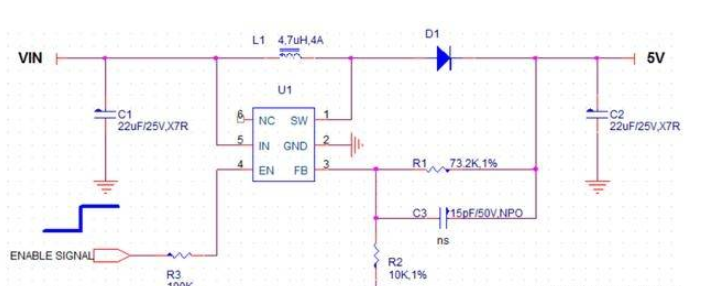 六脚升压芯片b628的pcb画板设计规定和资料