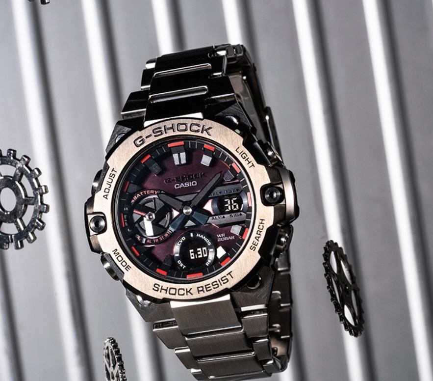 时尚不失稳重"钢铁之心"系列手表