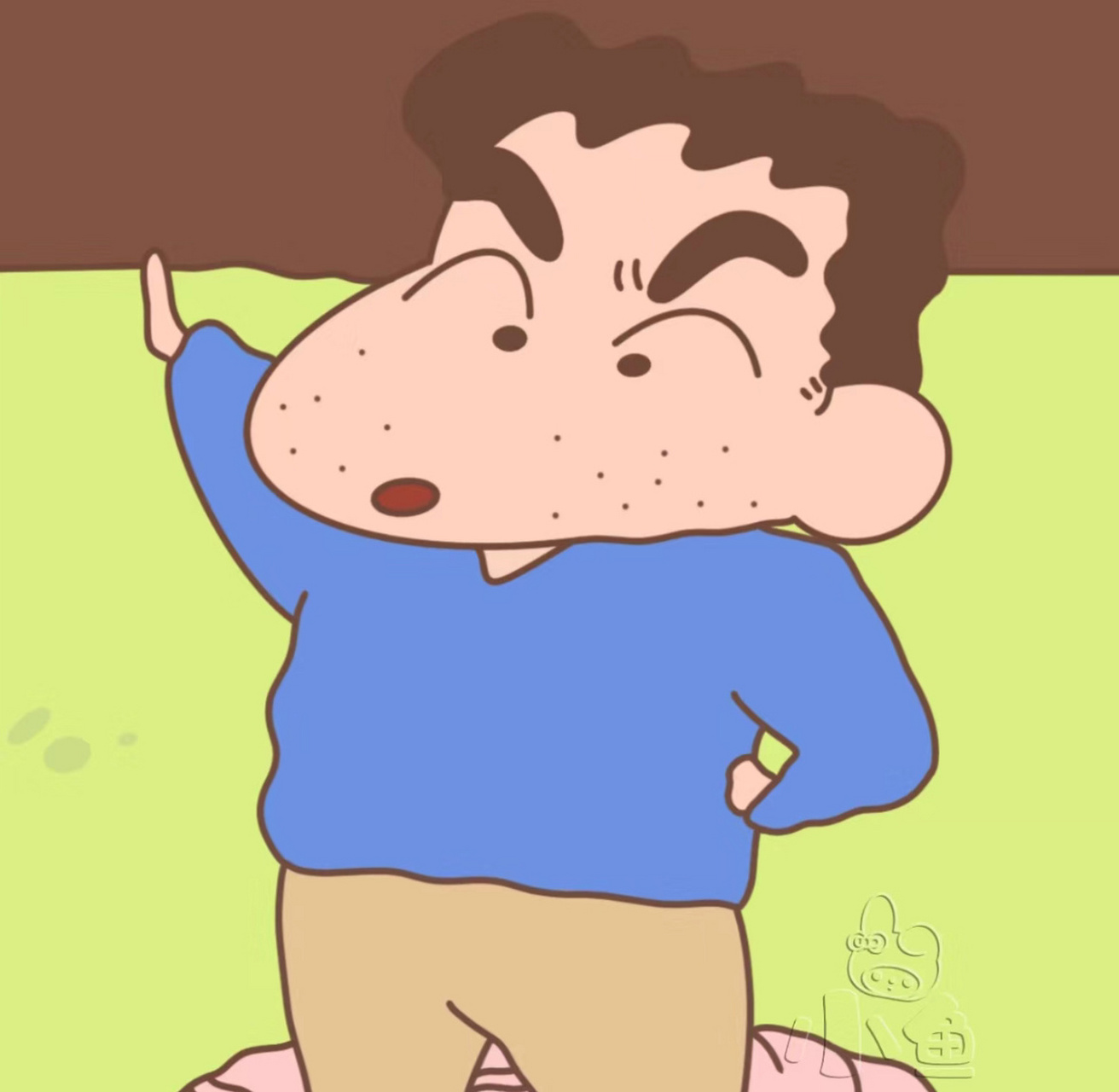 蜡笔小新头像 插画师:小鱼 676767