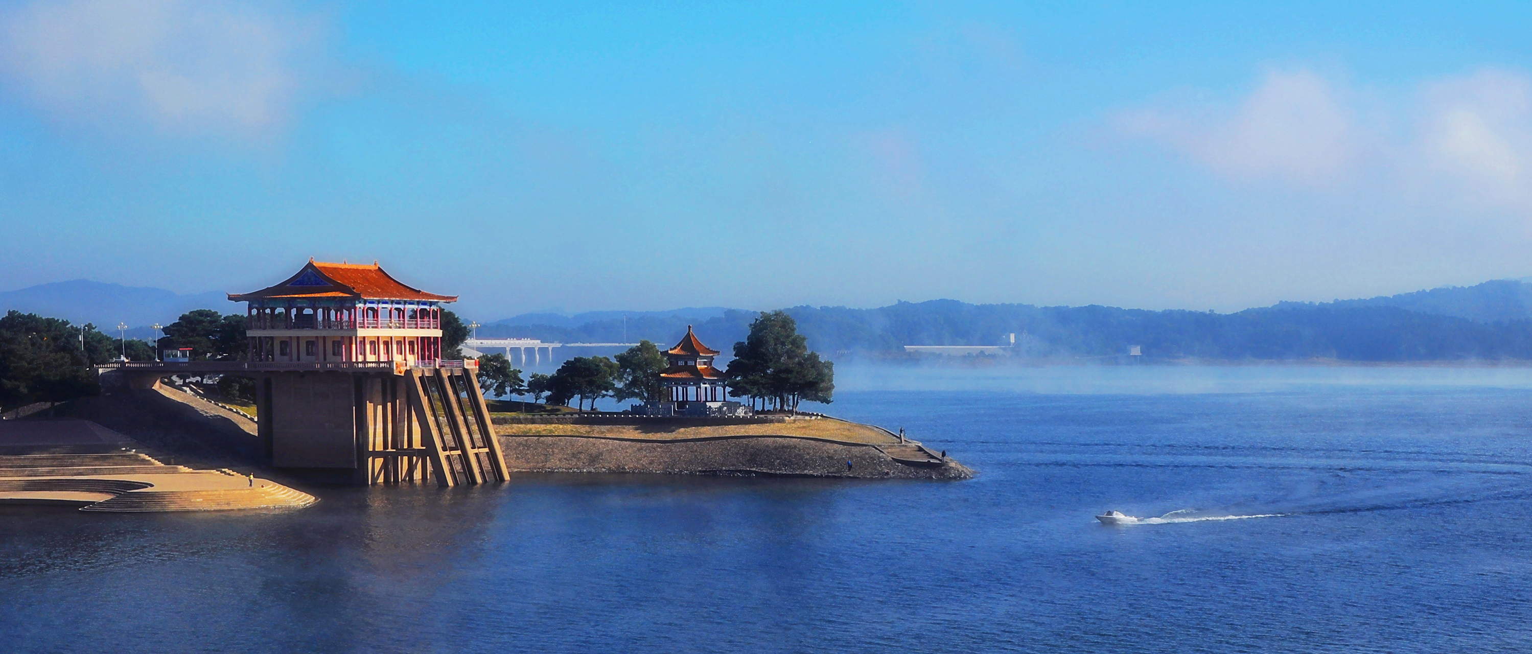 【大伙房水库美景图】 #网红打卡地辽宁杠杠滴# #振兴新突破辽宁杠杠