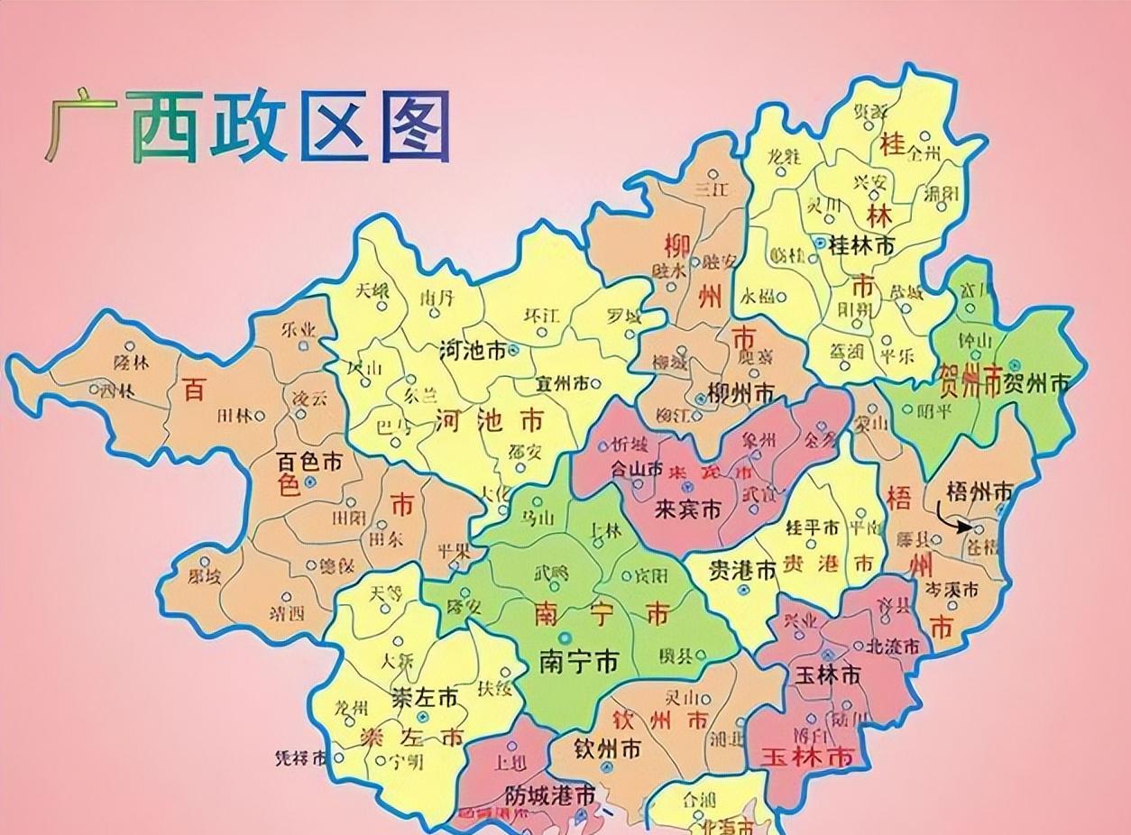 廣西和廣東行政區劃調整,廣東3個地級市為何劃歸廣西