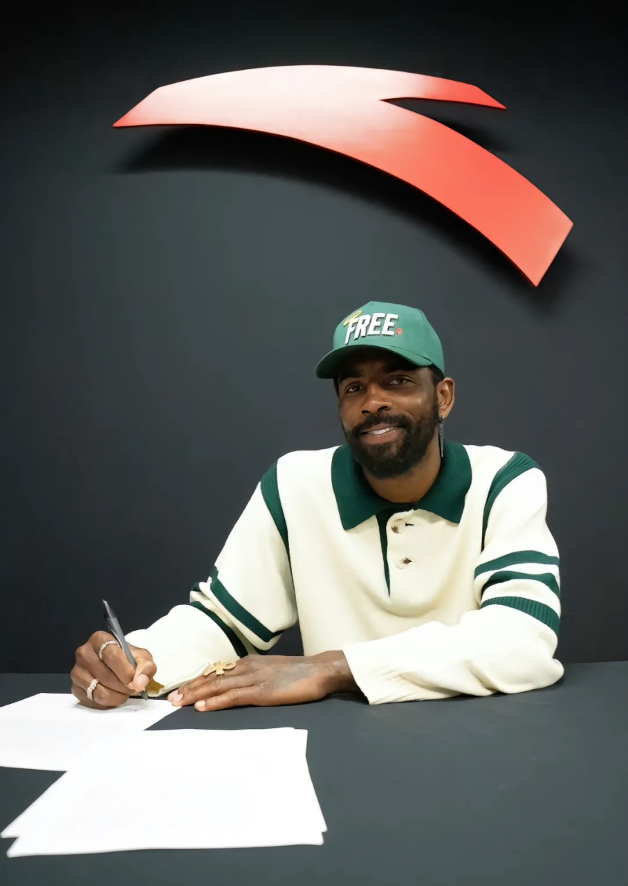 安踏与欧文签约为期5年的代言协议,并担任安踏首席创意官!