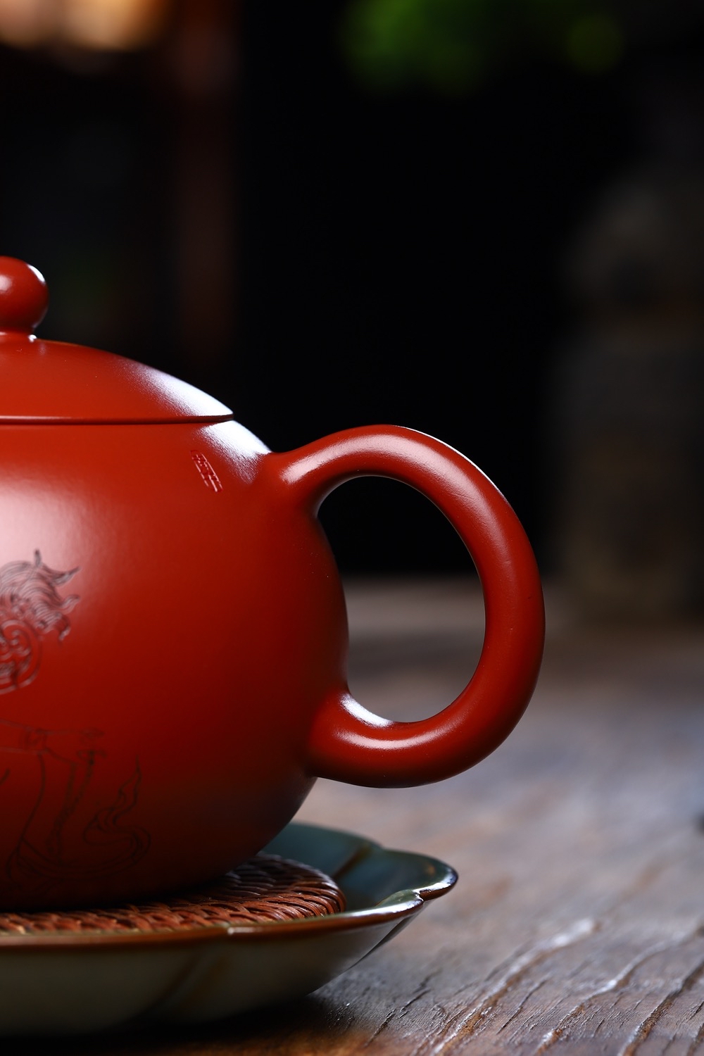 宜兴紫砂壶何其仙全手工西施