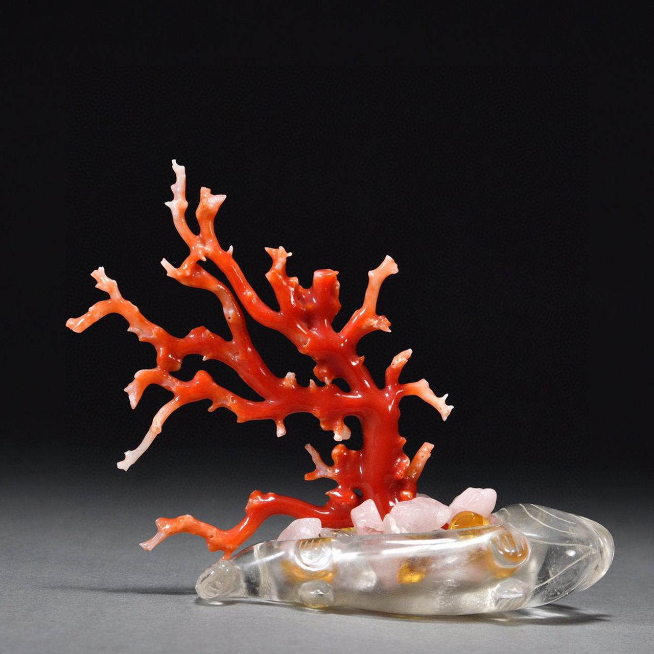 规格:总高12总宽16cm珊瑚枝长15宽10厚1.4cm重53克