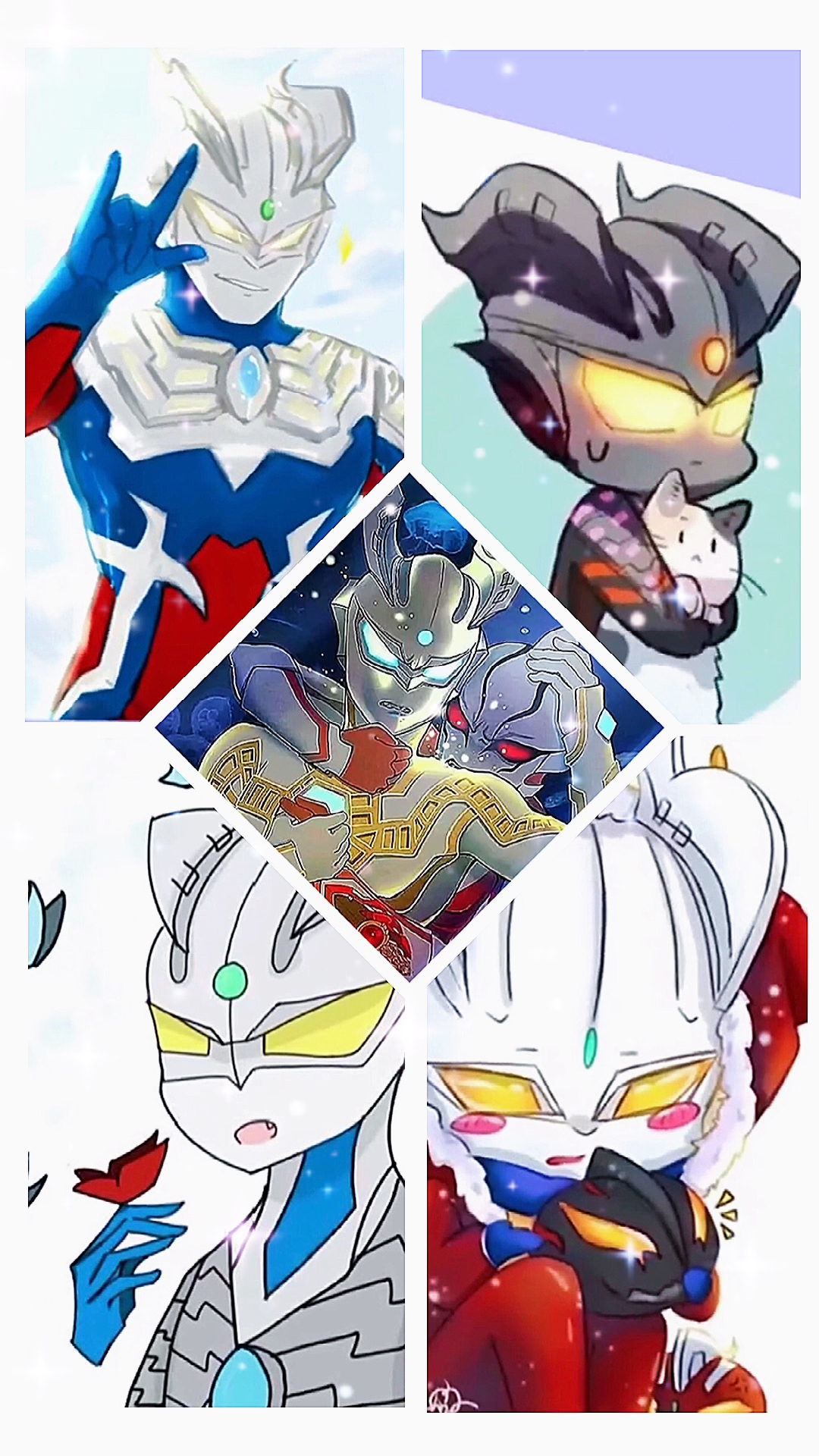 赛罗小时候太可爱了!