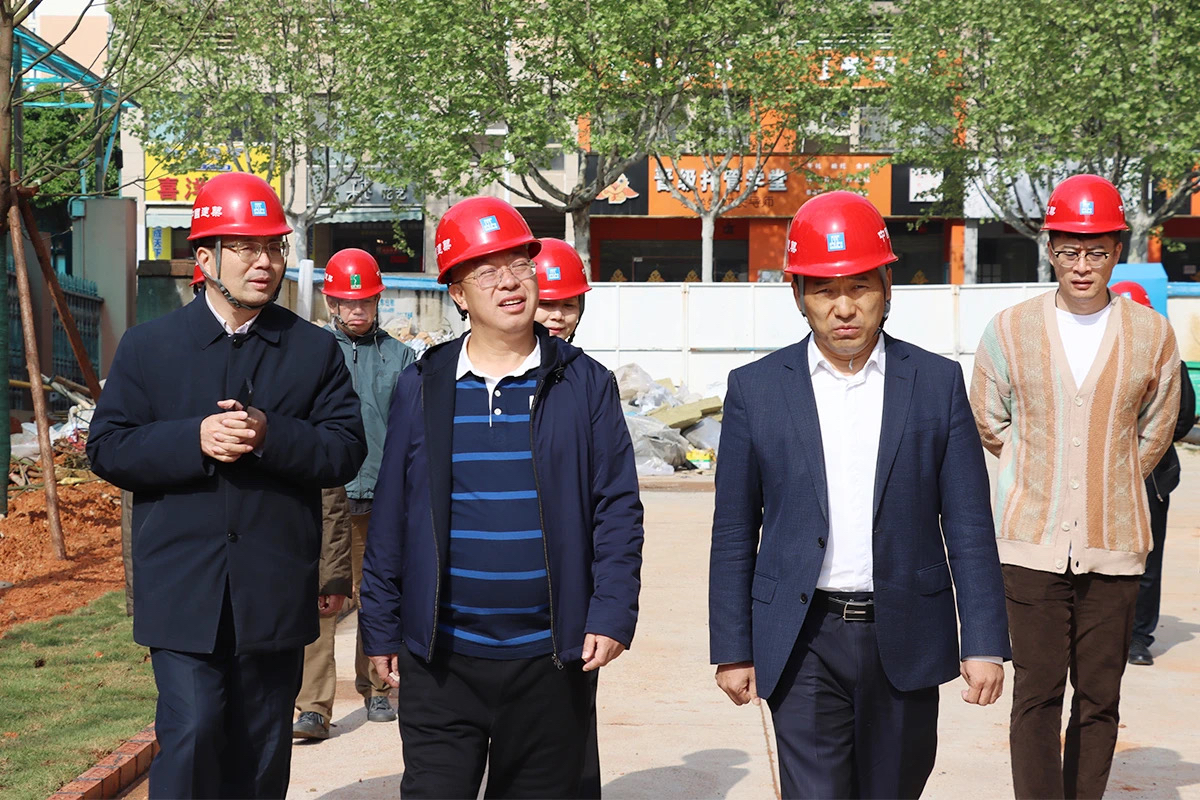 中共长沙市委统战部副部长杨光华一行莅临绿之韵中心走访调研