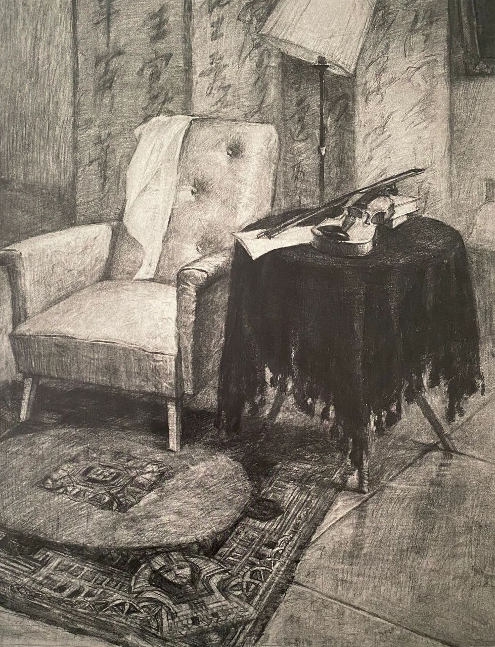 央美附中的素描长期留校作品欣赏!好早之前的素描了!