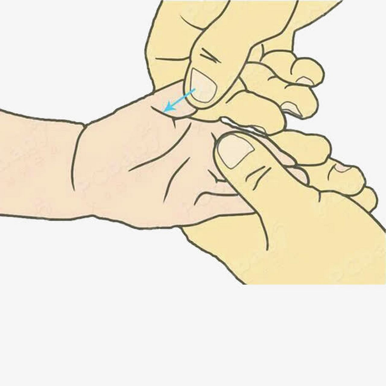 宝宝惊吓只能推拿一次不能多次推拿,惊吓的神经推拿多次会反经也不会