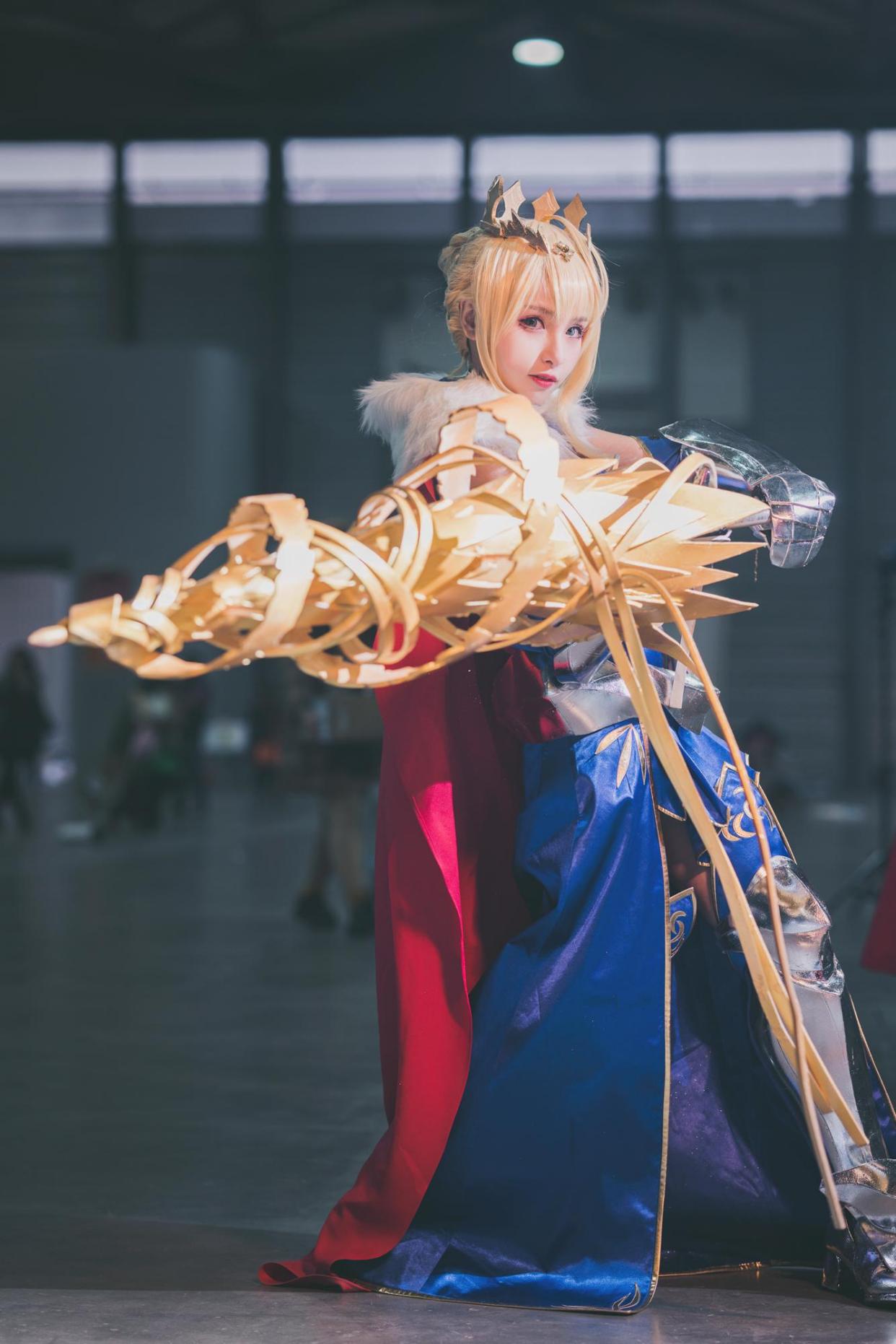 「fgo」cos:这个阿尔托莉雅好像啊,气质这块拿捏得稳稳的