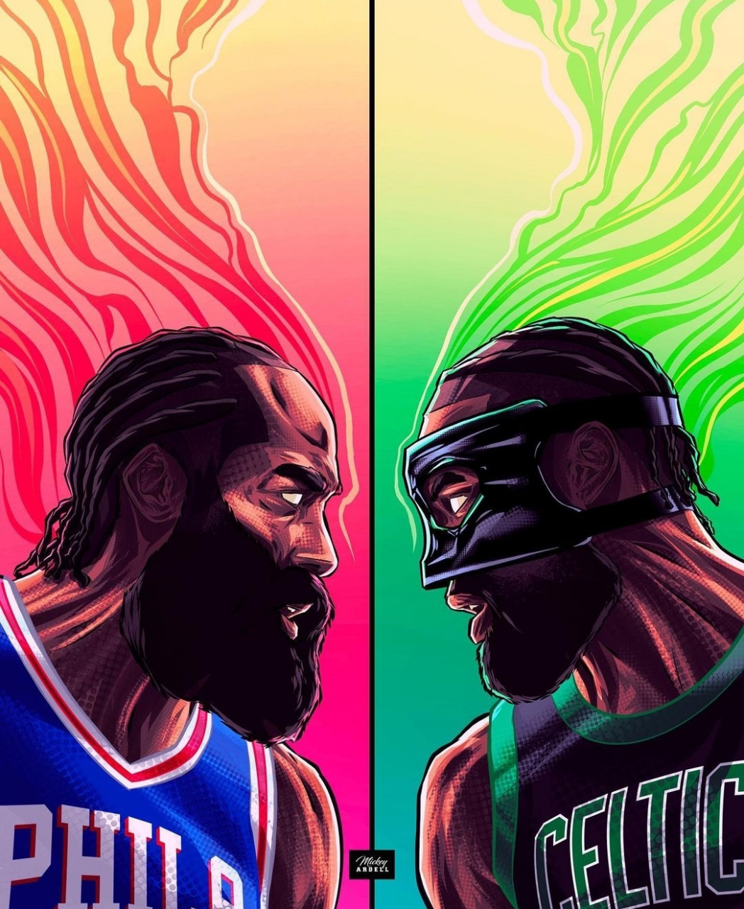 东部76人vs绿军的系列赛终于有看头了#nba季后赛