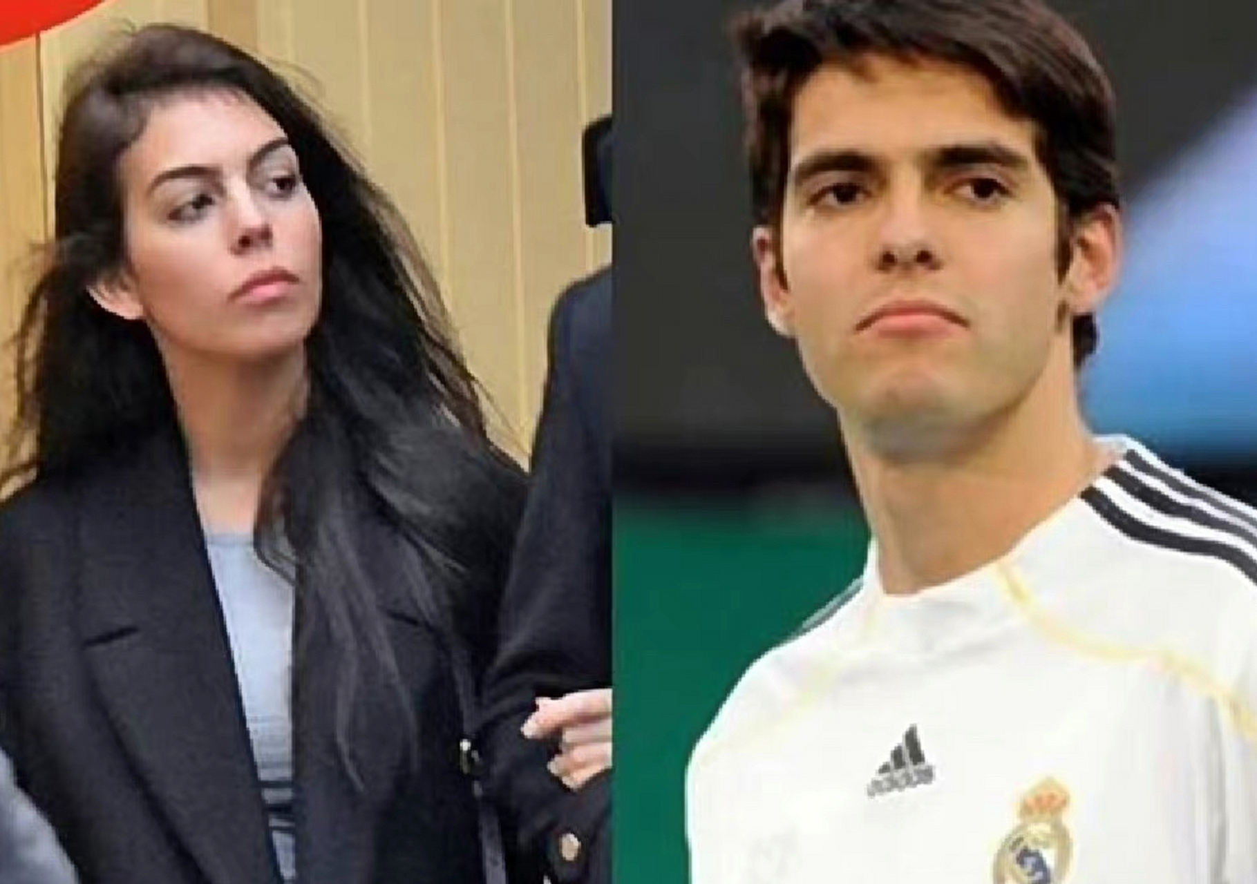 乔治娜和卡卡真的像吗?