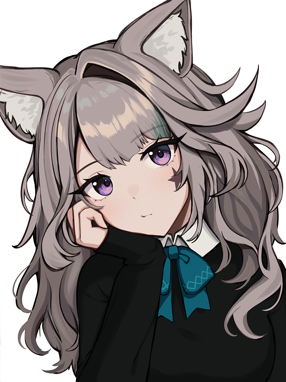 卷发猫娘琳妮特 画师:cryingrobot#二次元美图# #我爱二次元# #提瓦特