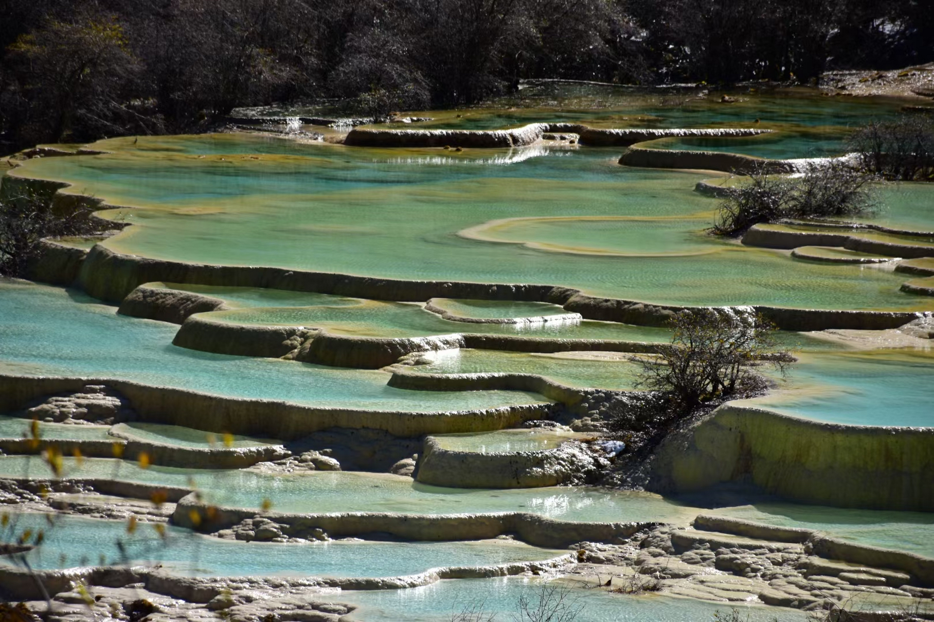 "惊艳九寨之旅"~"人间瑶池"黄龙彩池篇.